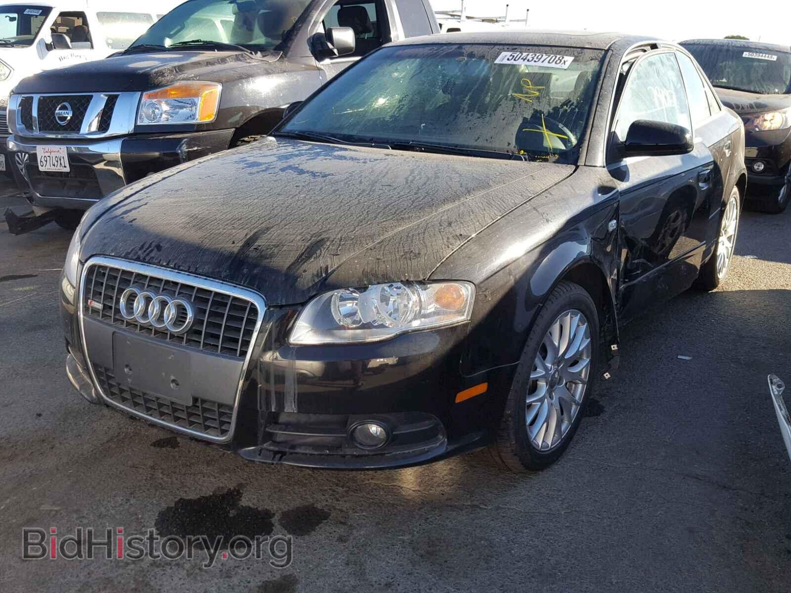 2008 AUDI A4 - VIN: WAUDF78E98A141564 - Фото 2