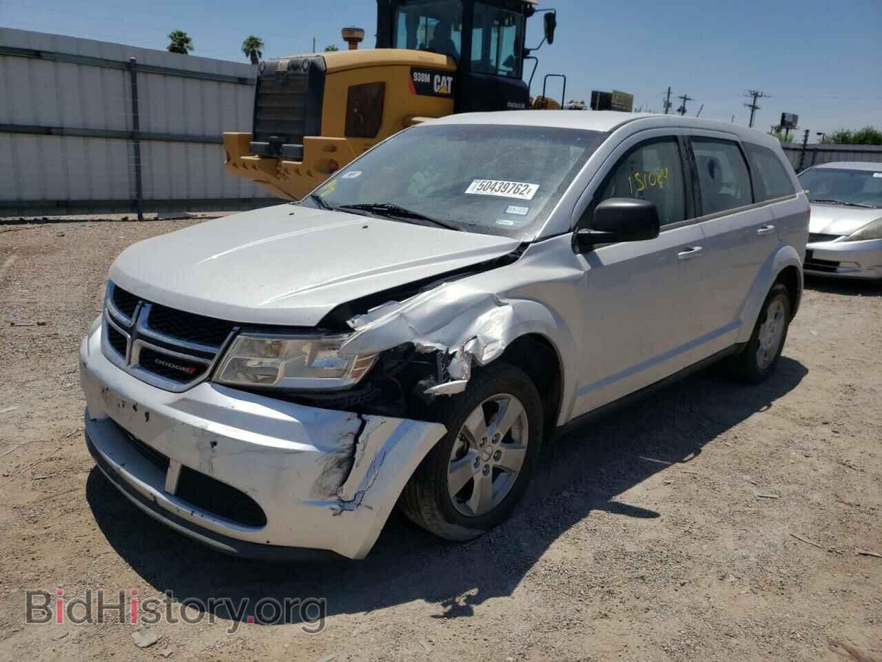 2013 DODGE JOURNEY - VIN: 3C4PDCAB1DT508801 - Фото 2