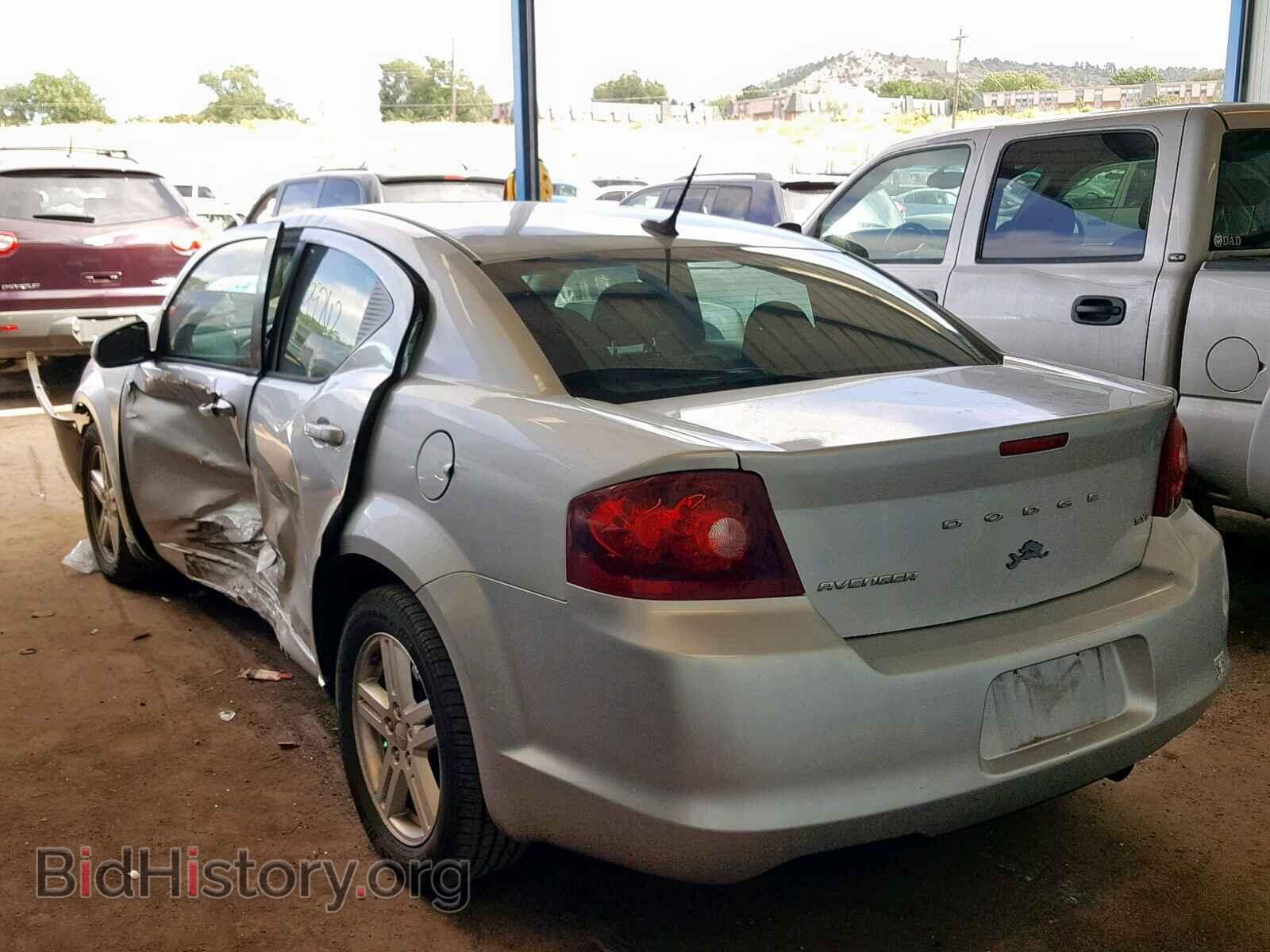 2012 DODGE AVENGER - VIN: 1C3CDZCB1CN187005 - Фото 3