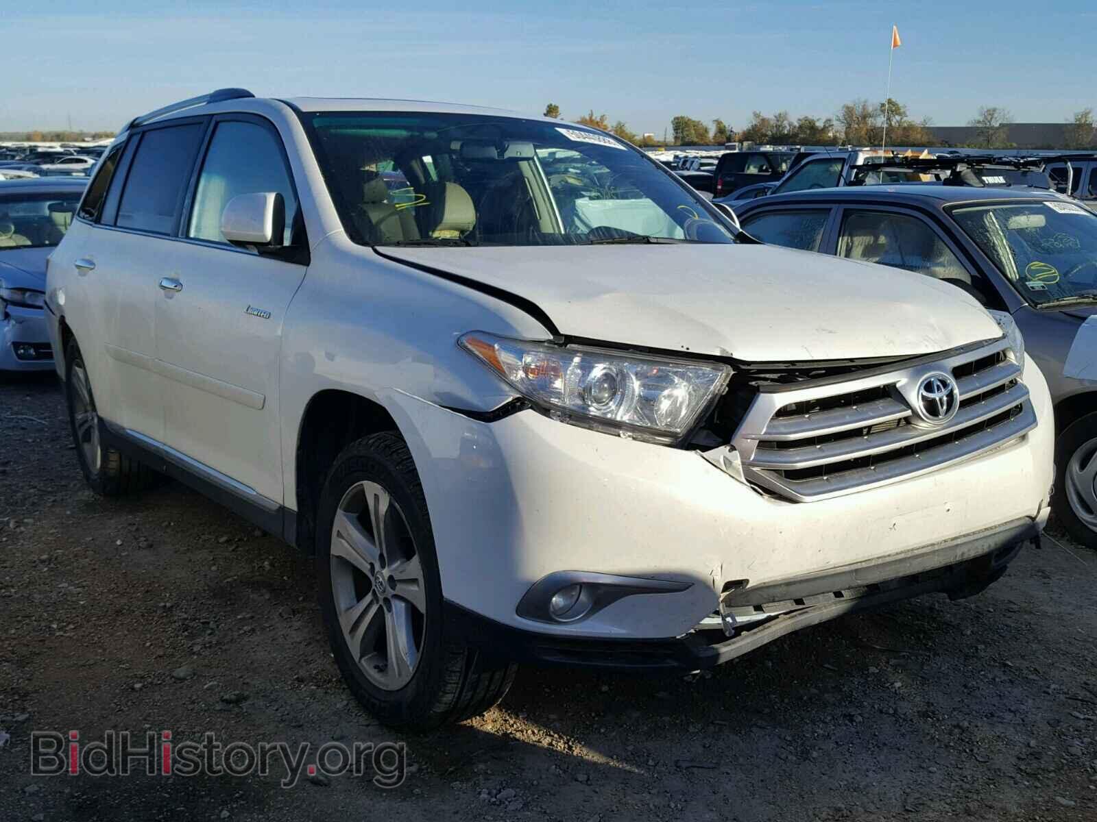 Фотография 5TDDK3EH2CS135932 - TOYOTA HIGHLANDER 2012