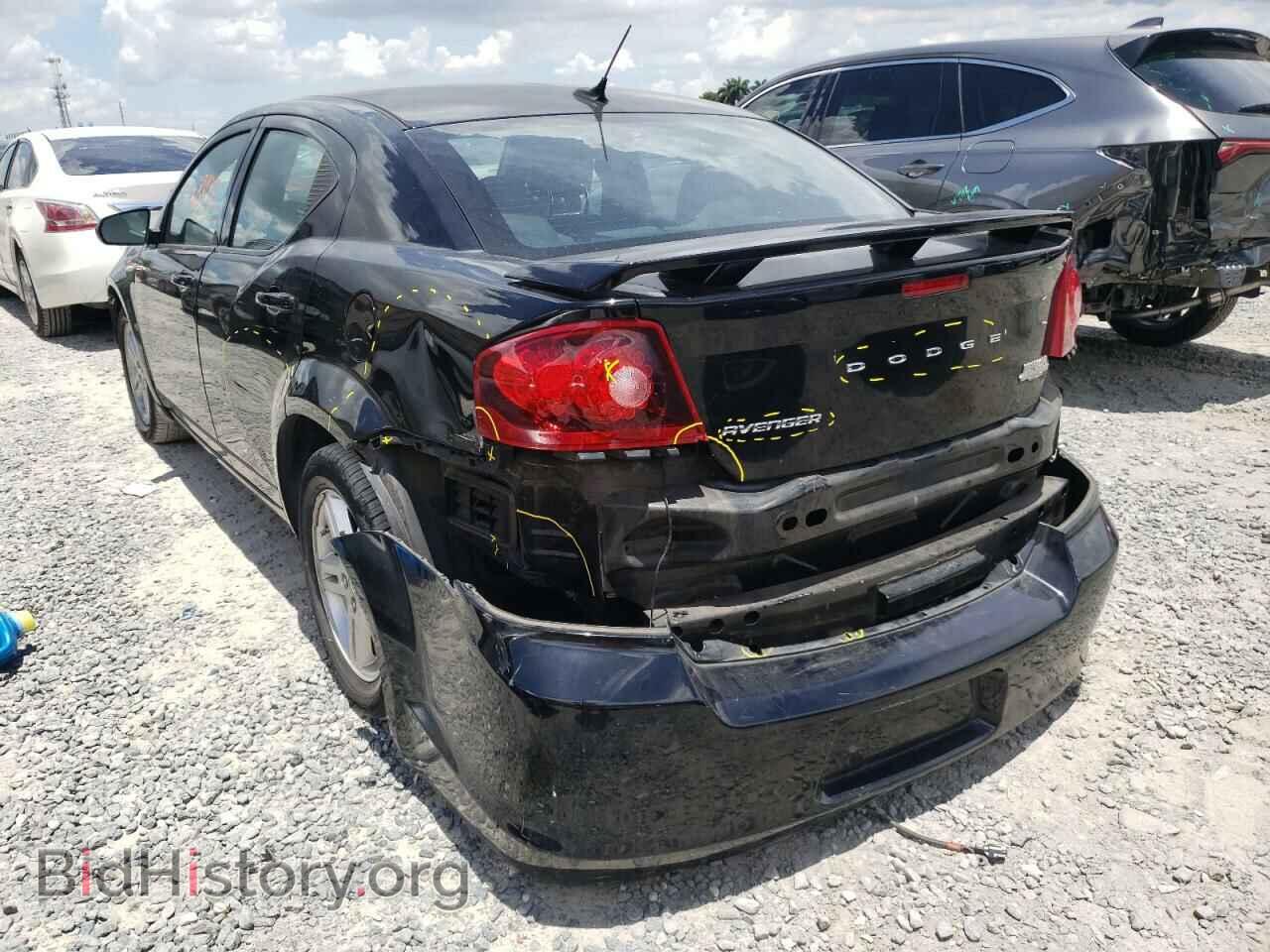 2014 DODGE AVENGER - VIN: 1C3CDZAG8EN218350 - Фото 3