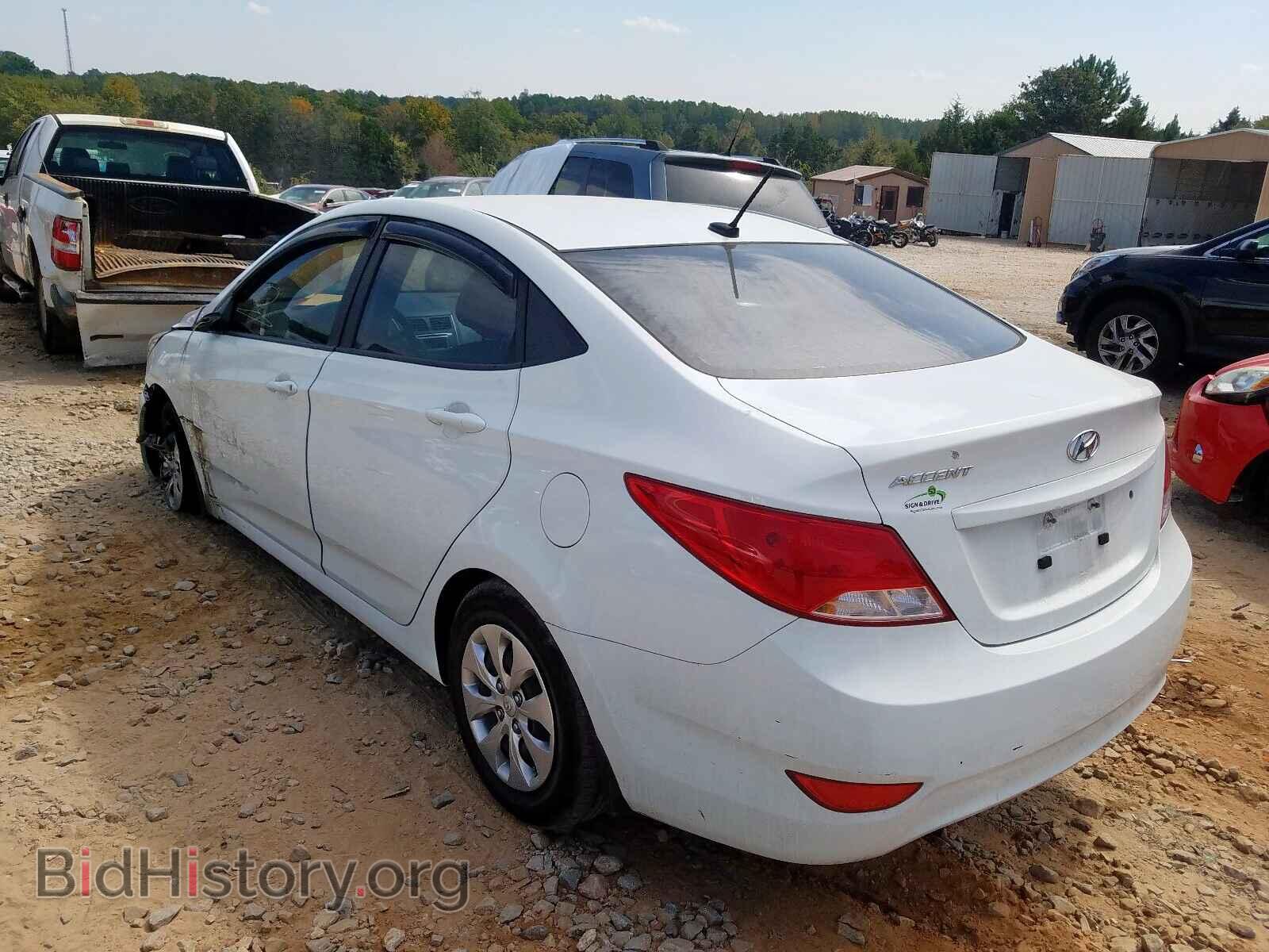 2016 HYUNDAI ACCENT - VIN: KMHCT4AE0GU971083 - Фото 3