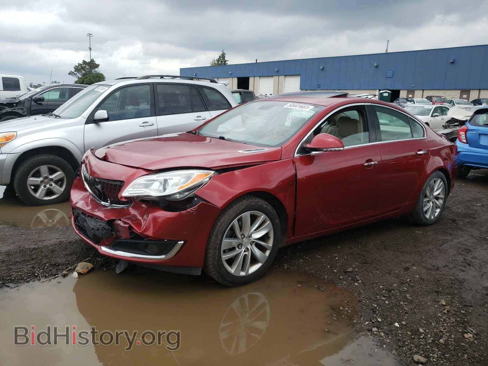 2014 BUICK REGAL - VIN: 2G4GN5EX0E9297525 - Фото 2