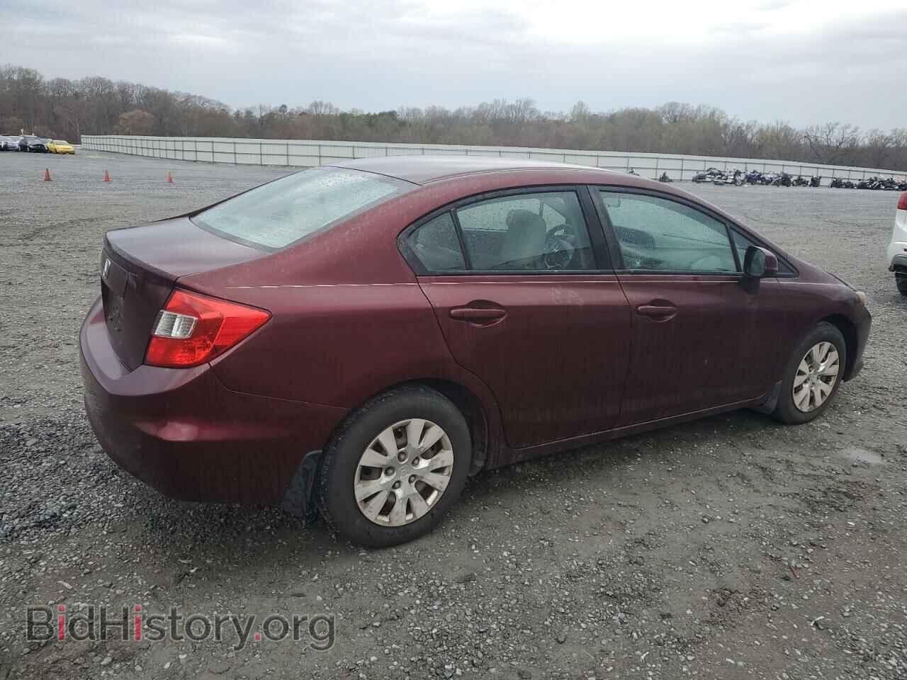2012 HONDA CIVIC - VIN: 19XFB2F58CE105044 - Фото 3
