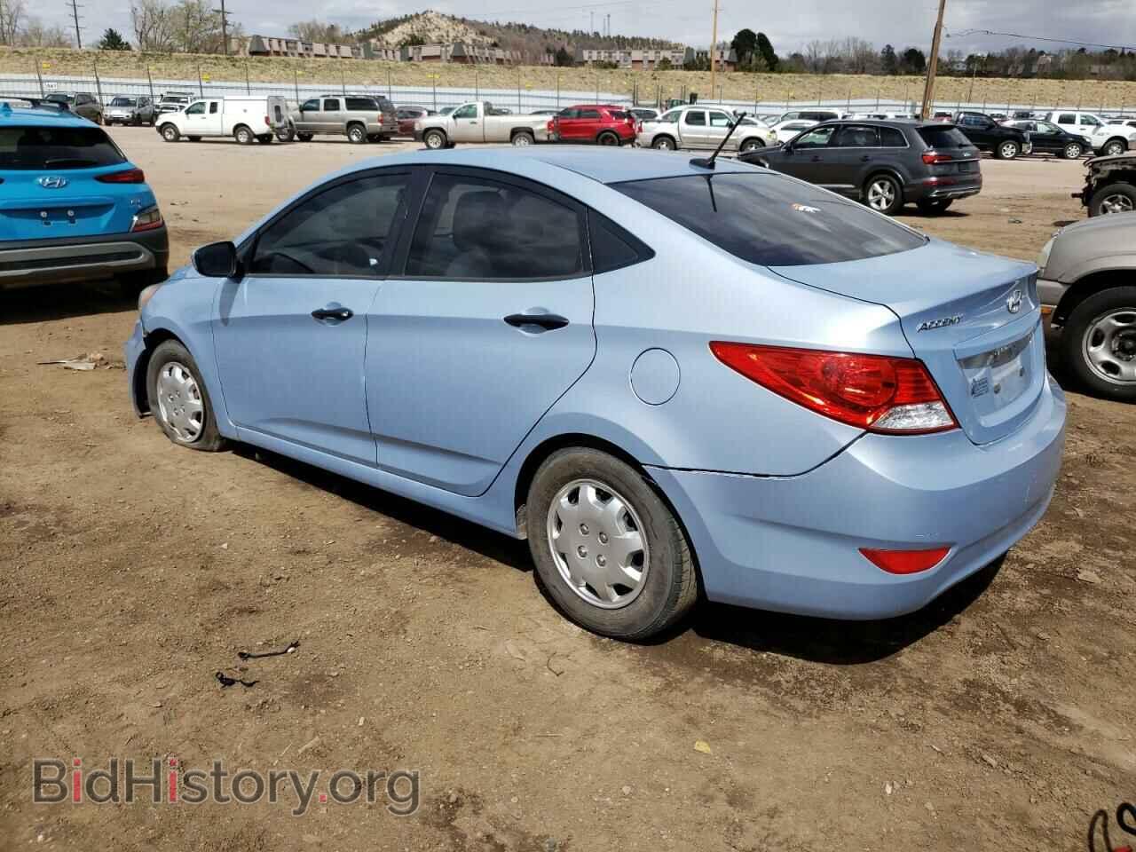 2012 HYUNDAI ACCENT - VIN: KMHCT4AEXCU081572 - Фото 2