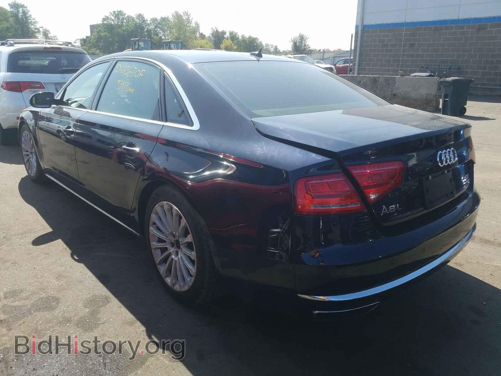 2013 AUDI A8 - VIN: WAUR2AFDXDN016505 - Фото 3