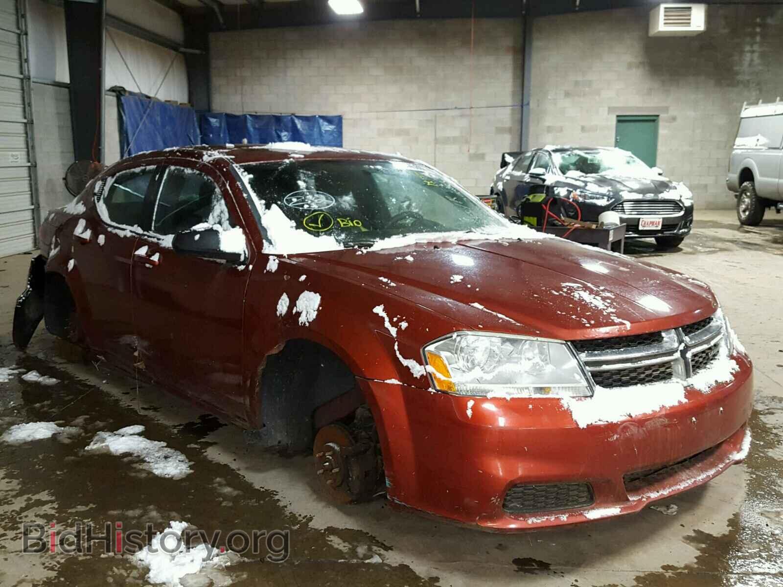 Photo 1C3CDZAB4CN174378 - DODGE AVENGER 2012