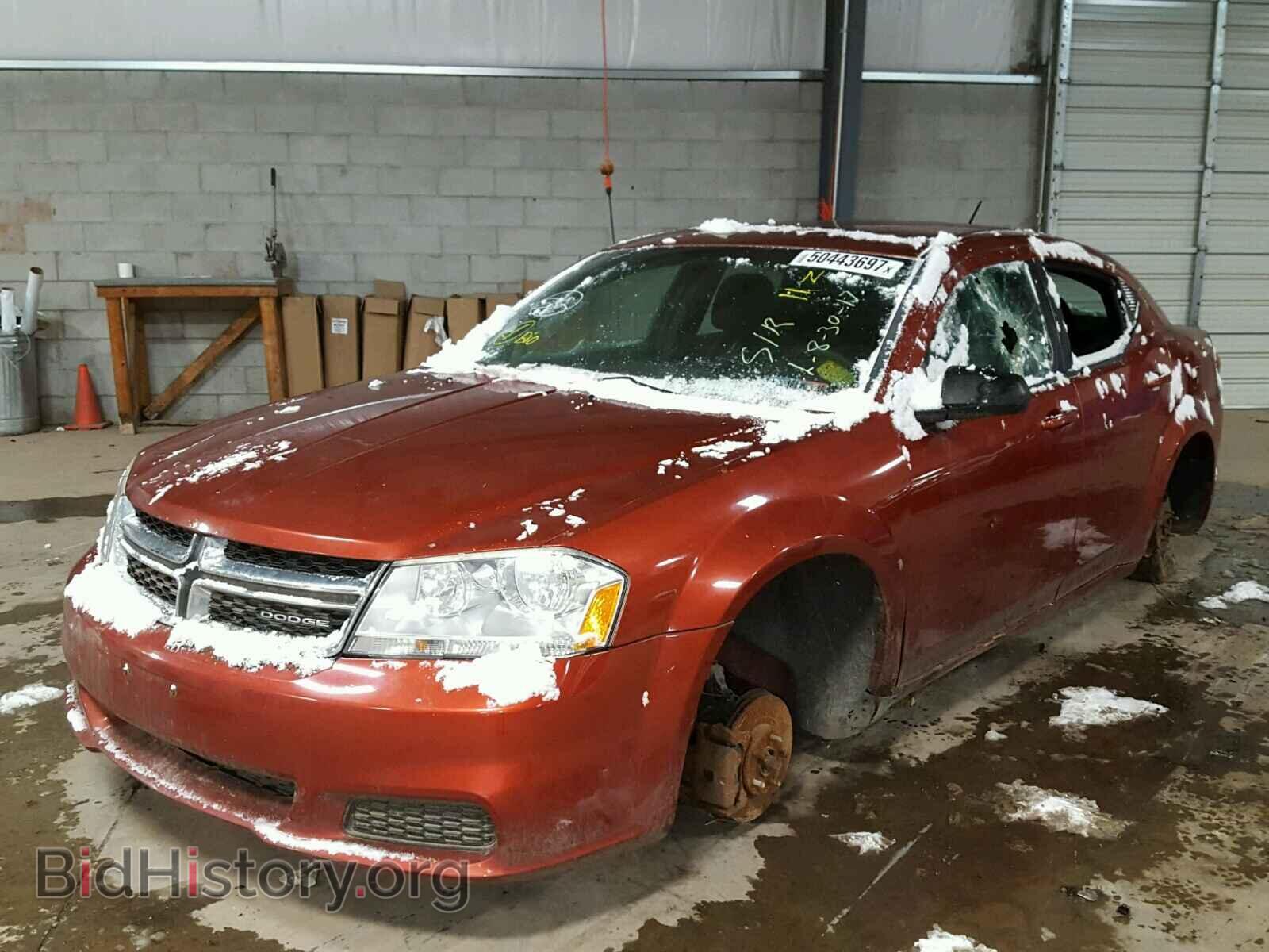 2012 DODGE AVENGER - VIN: 1C3CDZAB4CN174378 - Фото 2