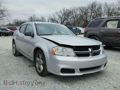 2012 Dodge AVENGER Avenger SE, silver — VIN 1C3CDZAB1CN181949, Copart