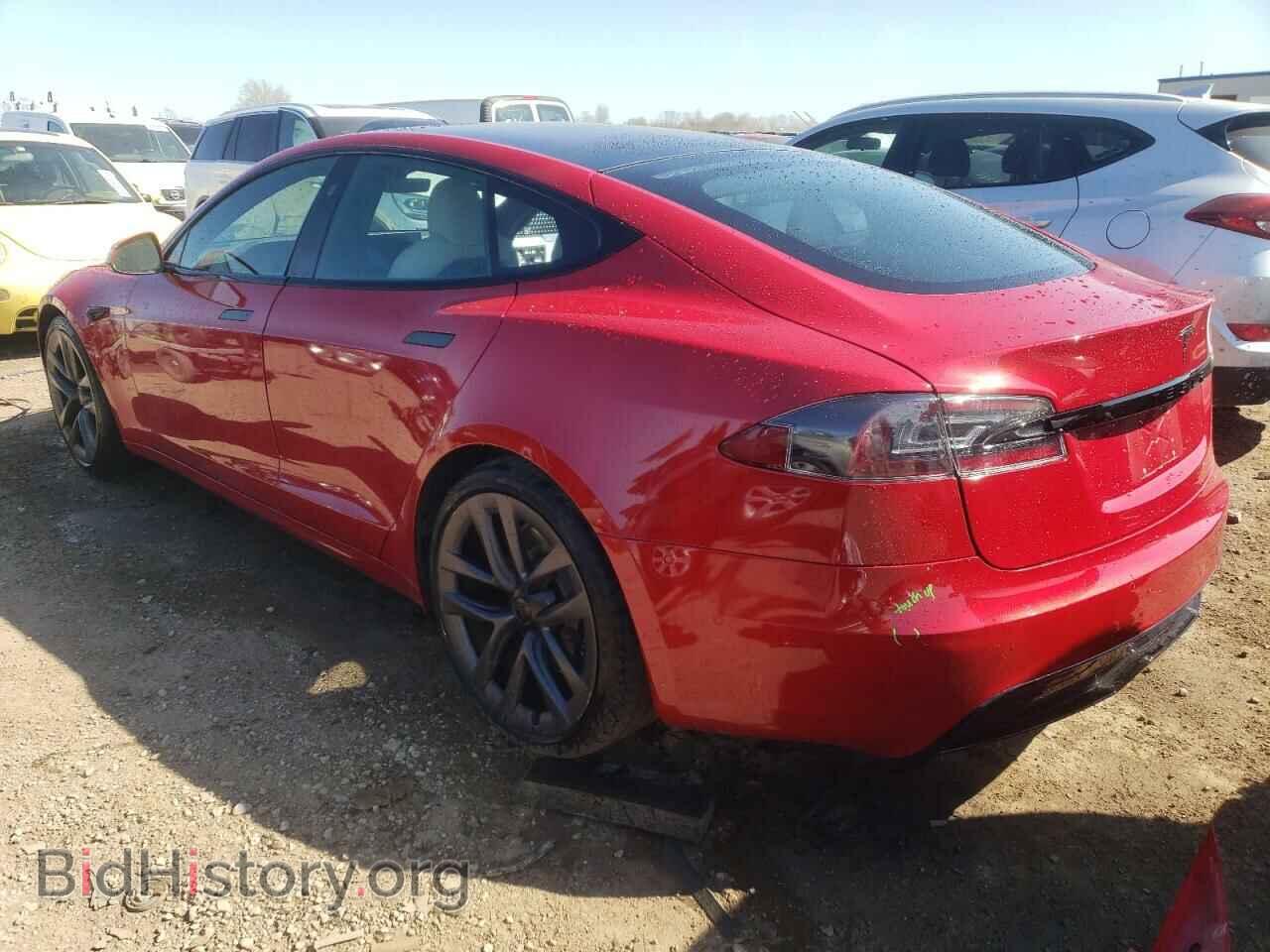 2021 TESLA MODEL S - VIN: 5YJSA1E56MF436438 - Фото 2