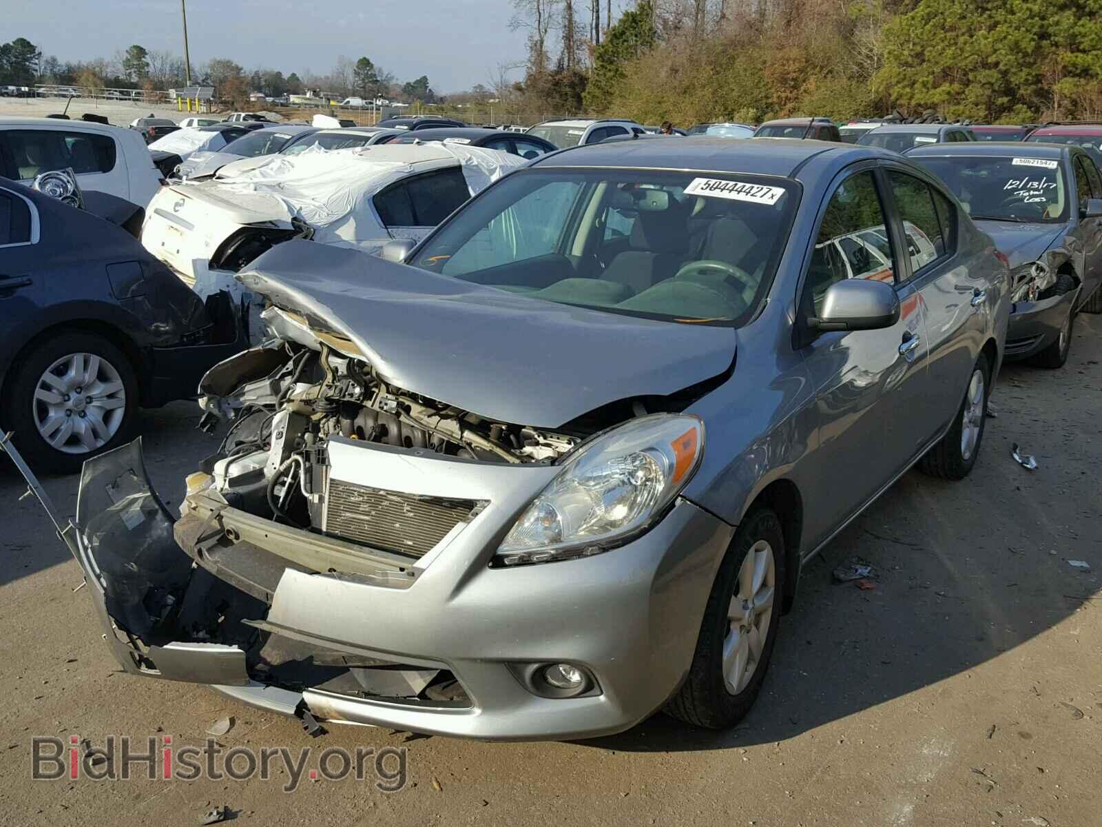 2012 NISSAN VERSA - VIN: 3N1CN7AP4CL901613 - Фото 2