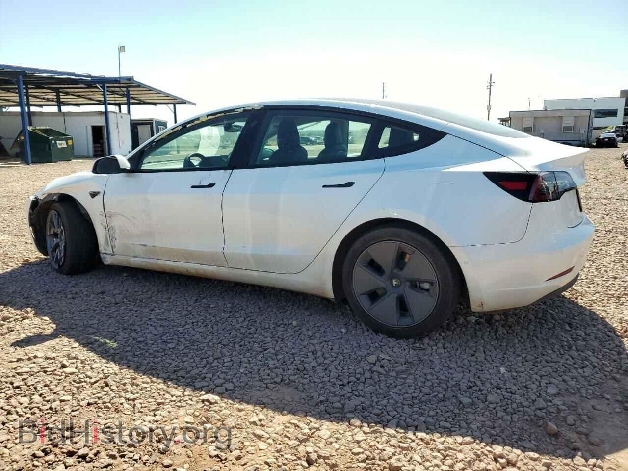 2022 TESLA MODEL 3 - VIN: 5YJ3E1EA6NF316033 - Фото 2