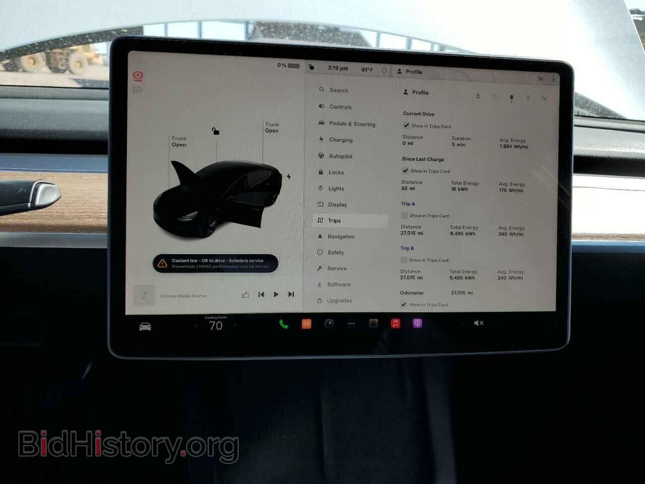 2022 TESLA MODEL 3 - VIN: 5YJ3E1EA6NF316033 - Фото 9