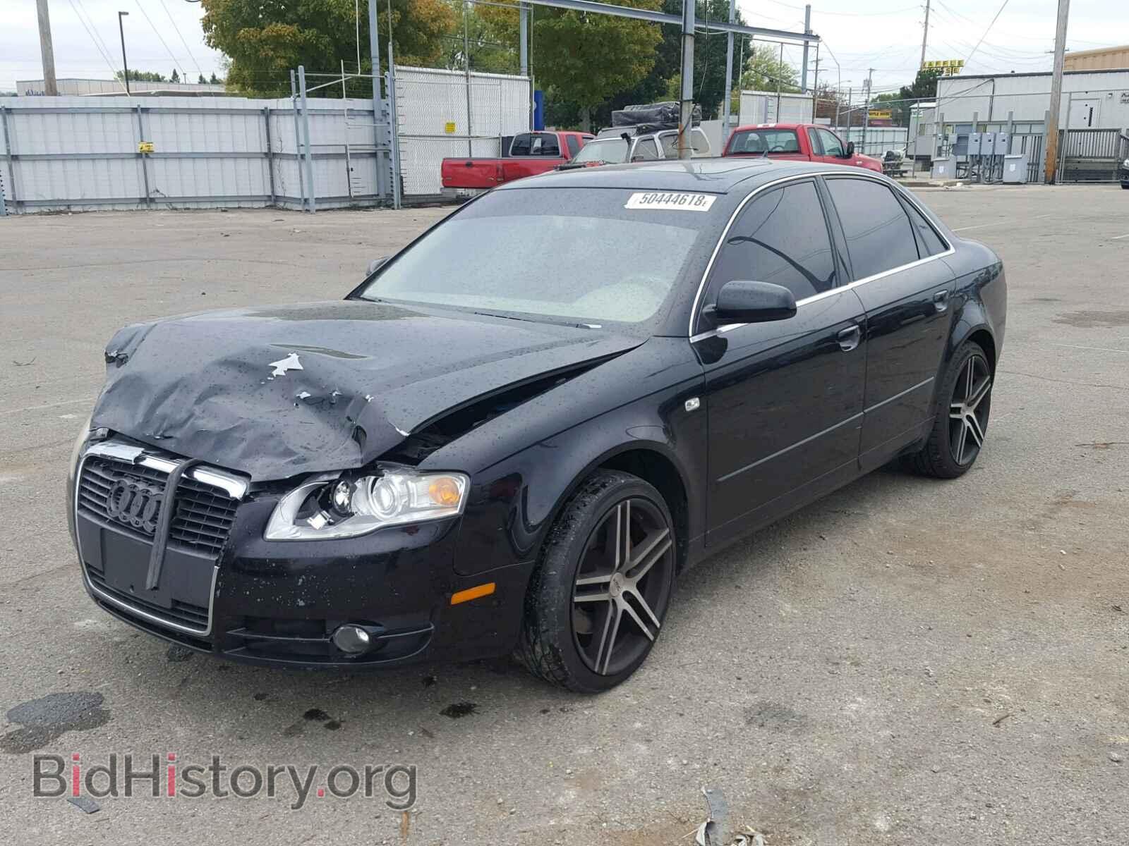 2007 AUDI A4 - VIN: WAUDF78E17A019070 - Фото 2