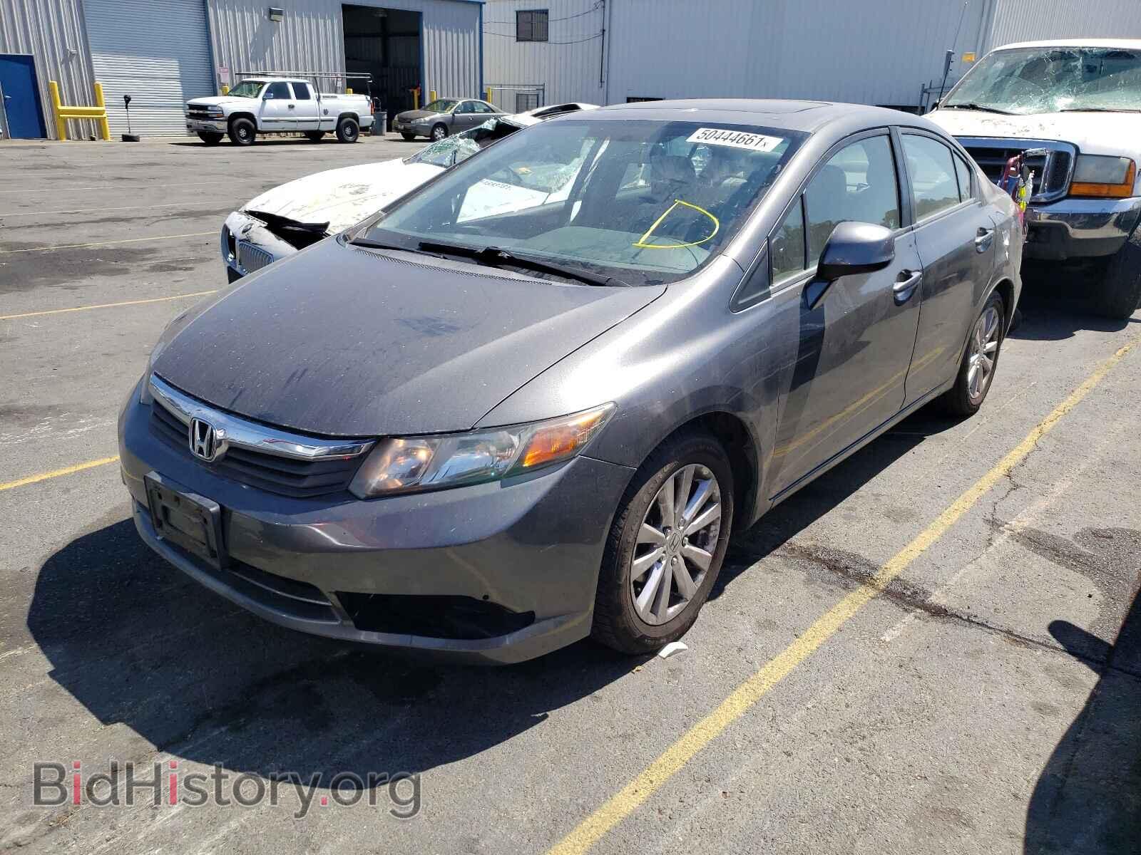 2012 HONDA CIVIC - VIN: 2HGFB2F9XCH590313 - Фото 2