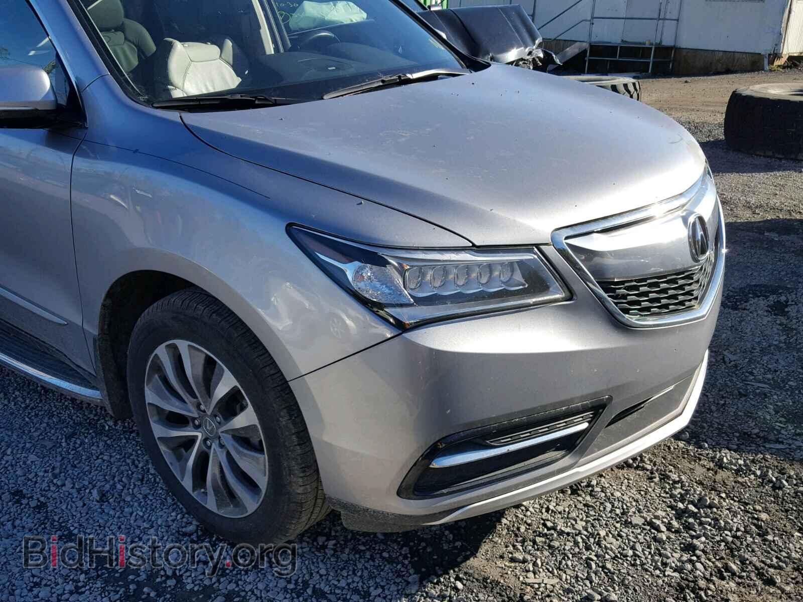 2016 ACURA MDX - VIN: 5FRYD4H43GB006181 - Фото 9