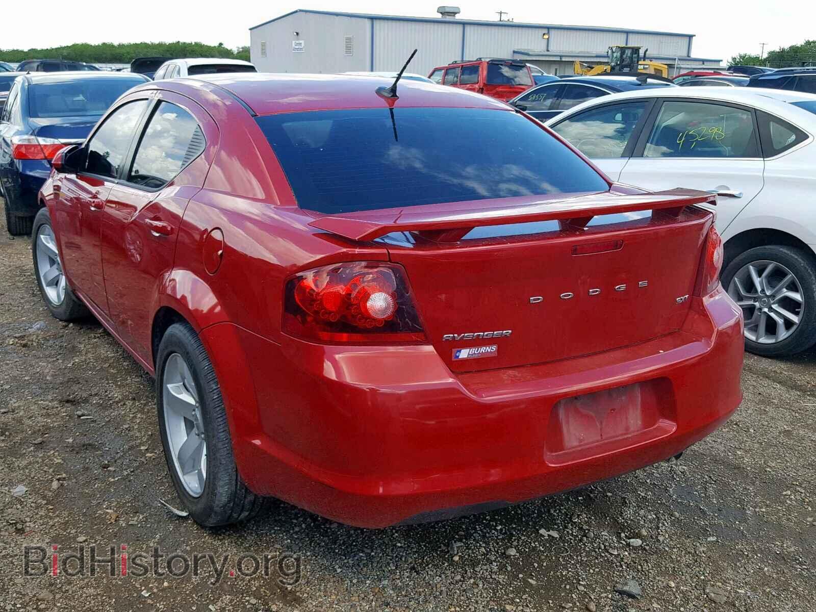 2012 DODGE AVENGER - VIN: 1C3CDZCB5CN183071 - Фото 3