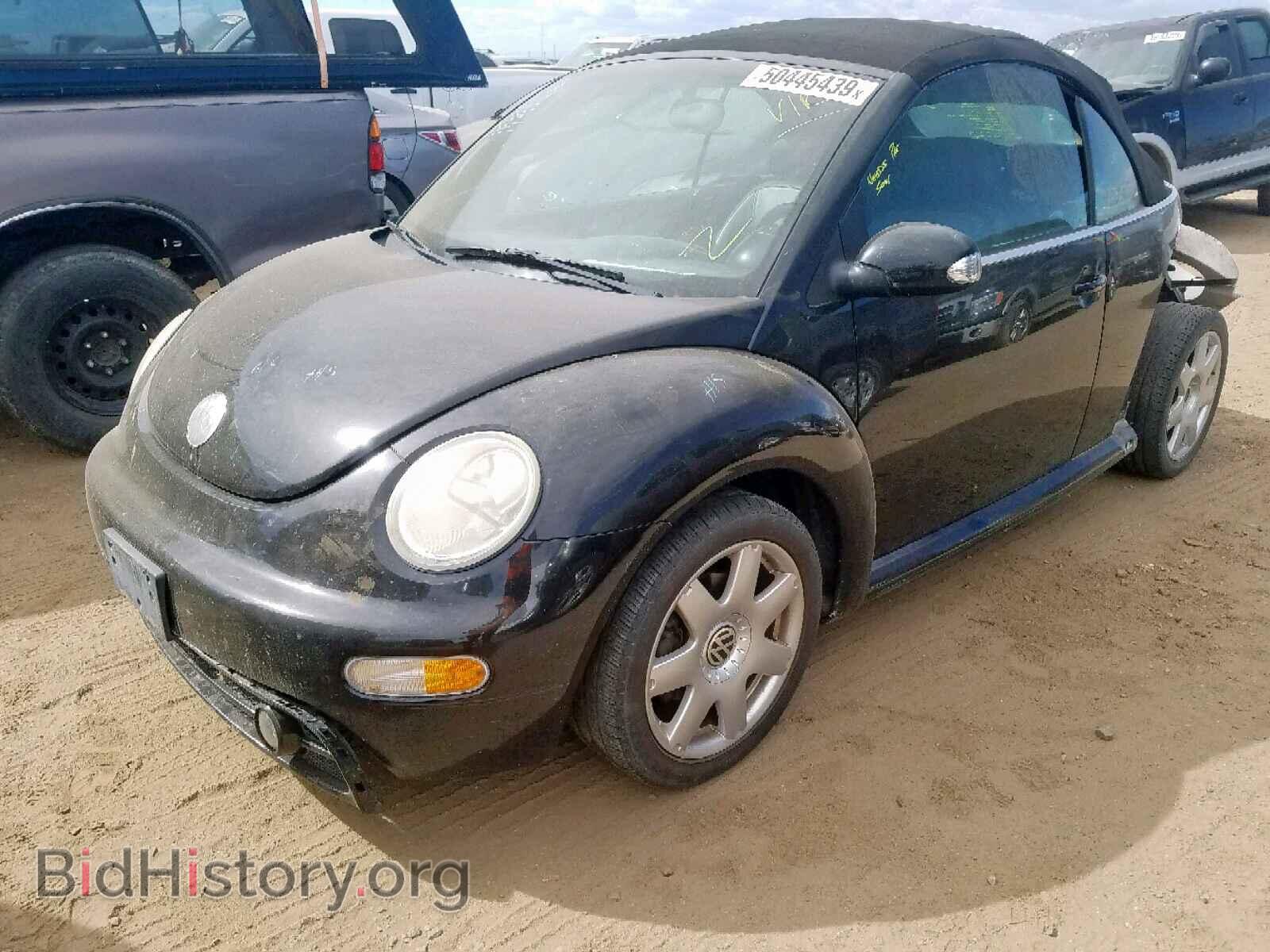 2003 VOLKSWAGEN BEETLE - VIN: 3VWCD21Y03M331676 - Фото 2