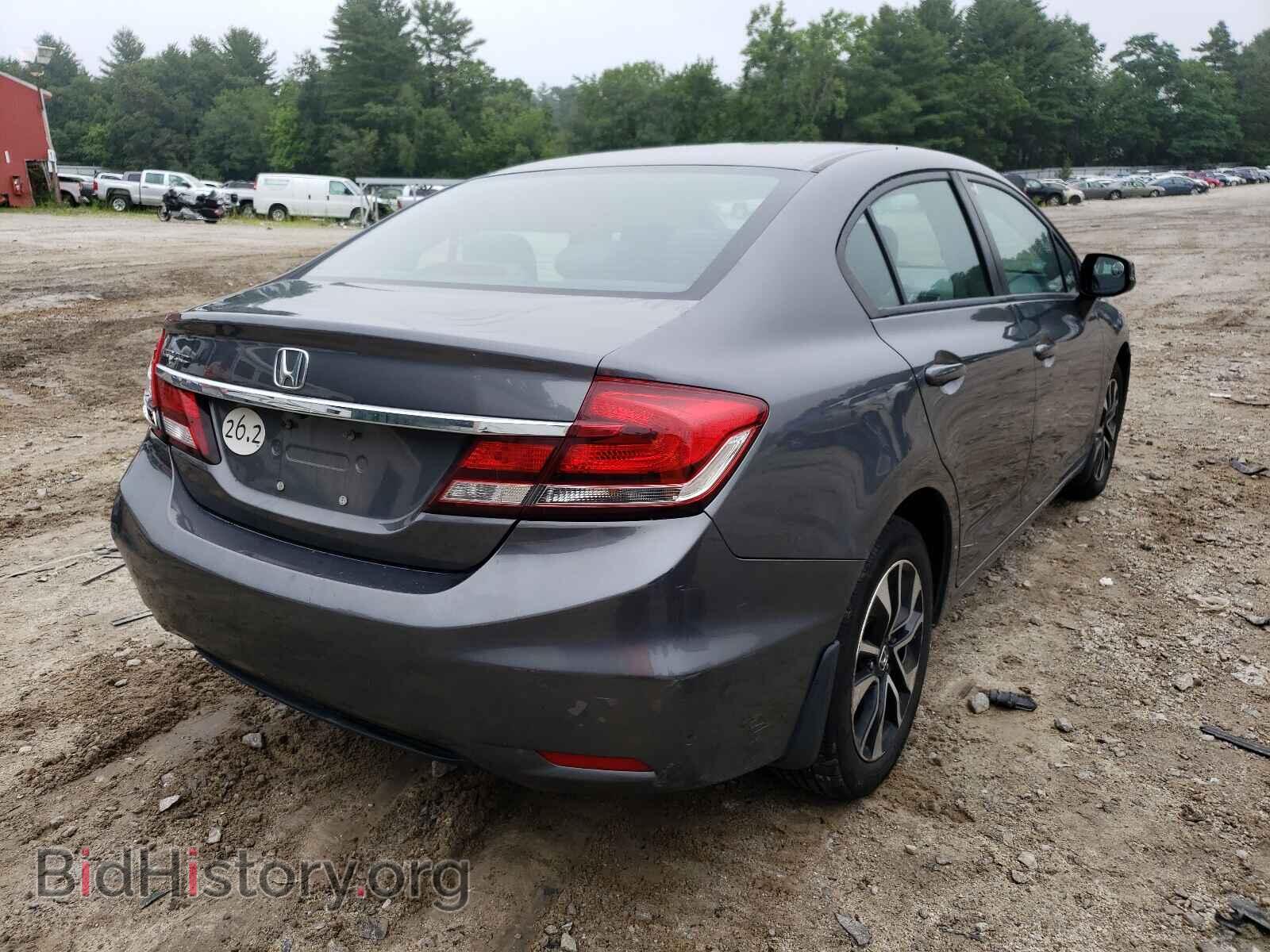 2013 HONDA CIVIC - VIN: 19XFB2F81DE249594 - Фото 4