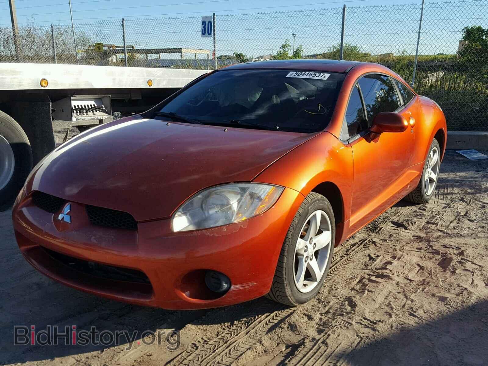2006 MITSUBISHI ECLIPSE - VIN: 4A3AK24F66E032856 - Фото 2