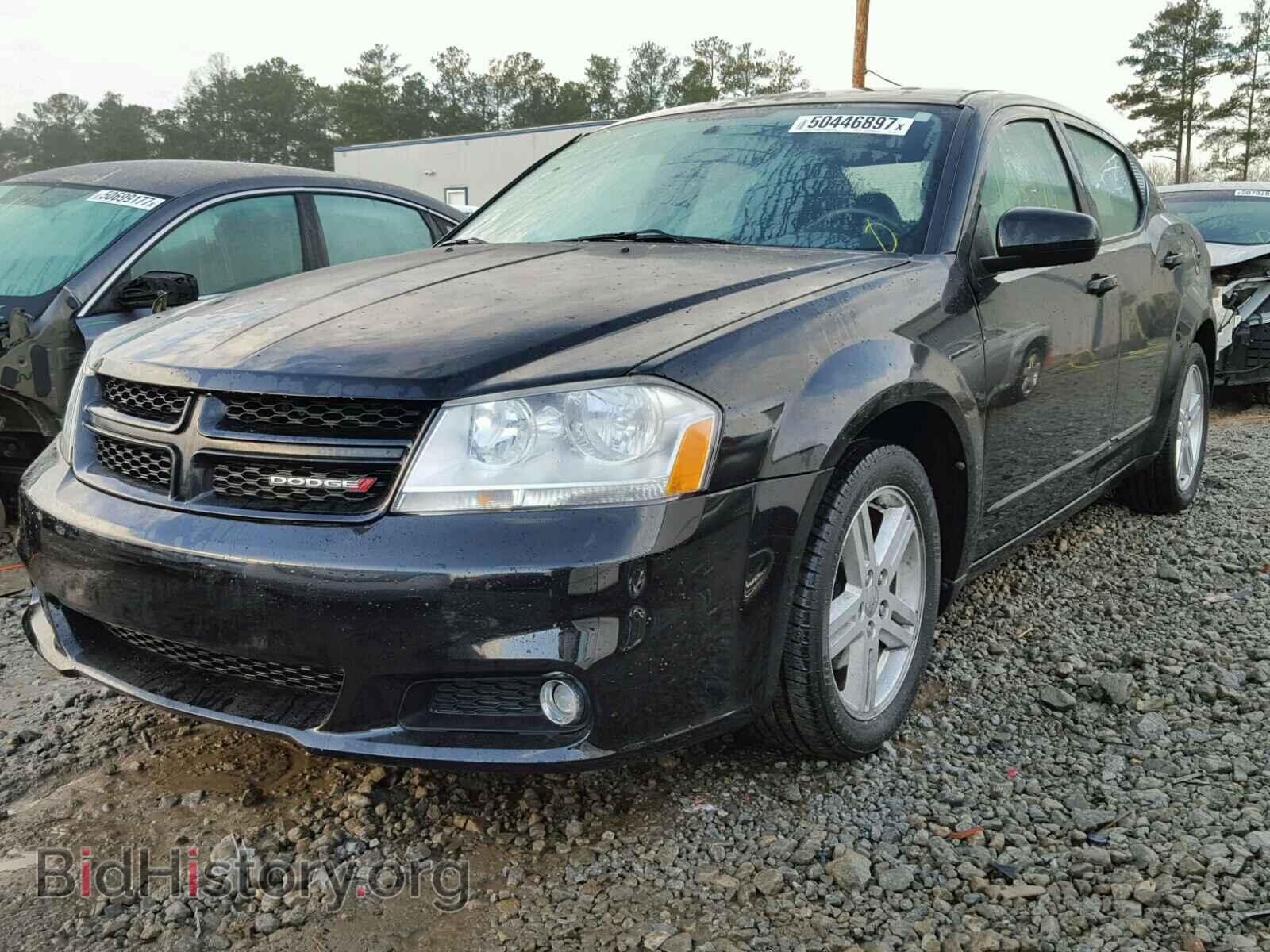 2013 DODGE AVENGER - VIN: 1C3CDZCB0DN626745 - Фото 2