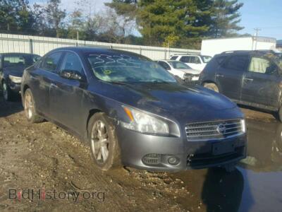 2011 Nissan MAXIMA S, gray — VIN 1N4AA5AP2BC820596, Copart