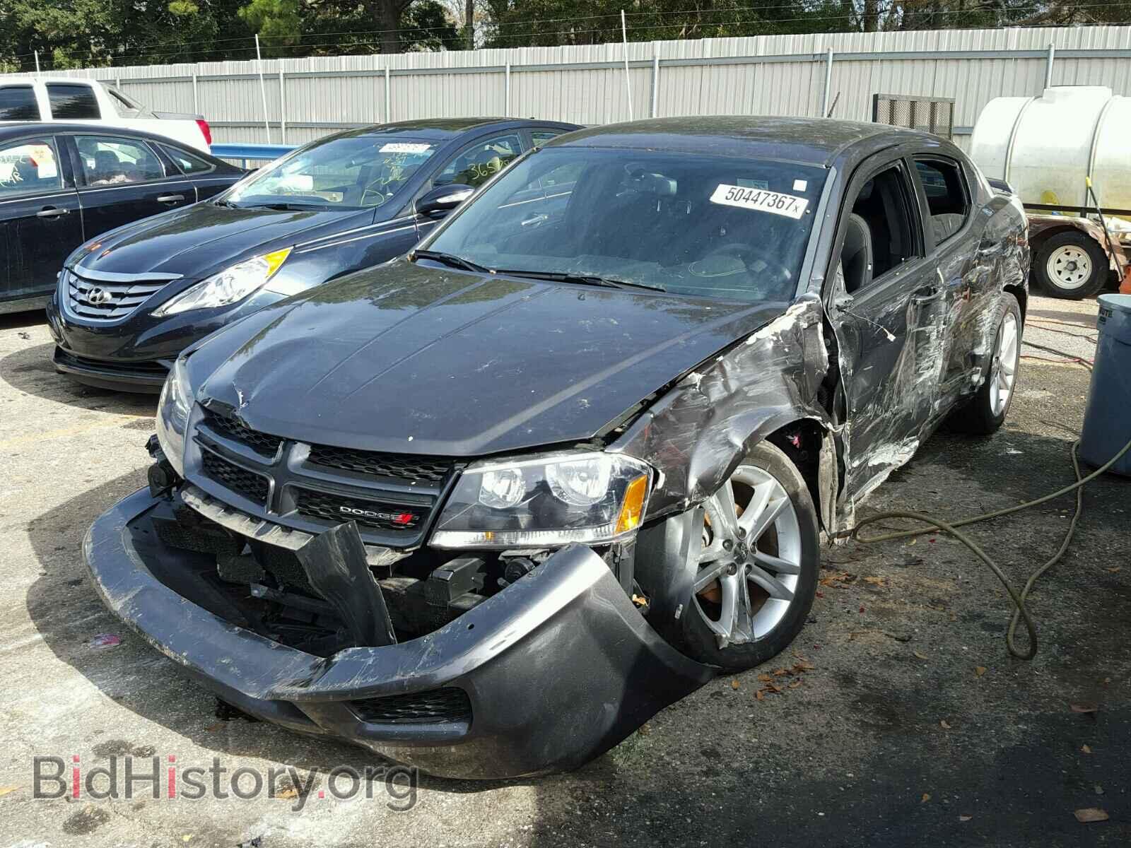 2014 DODGE AVENGER - VIN: 1C3CDZAB4EN182676 - Фото 2