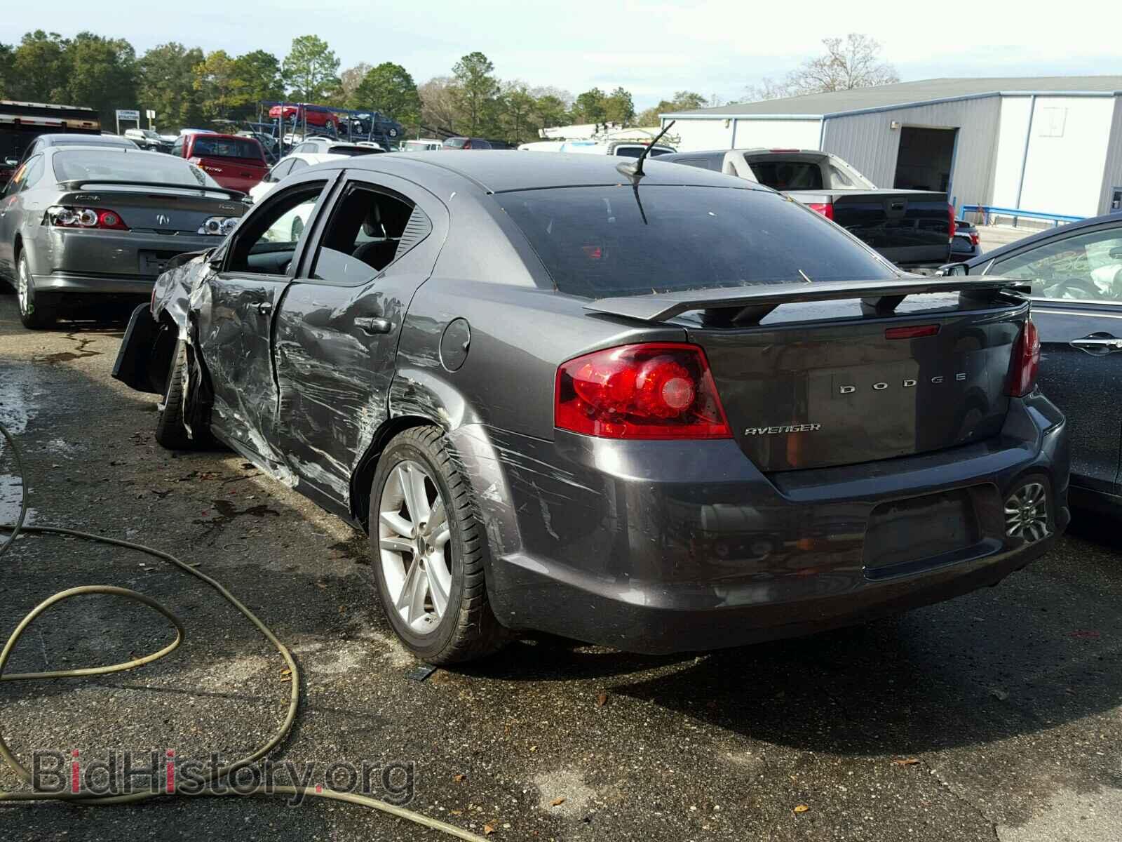 2014 DODGE AVENGER - VIN: 1C3CDZAB4EN182676 - Фото 3