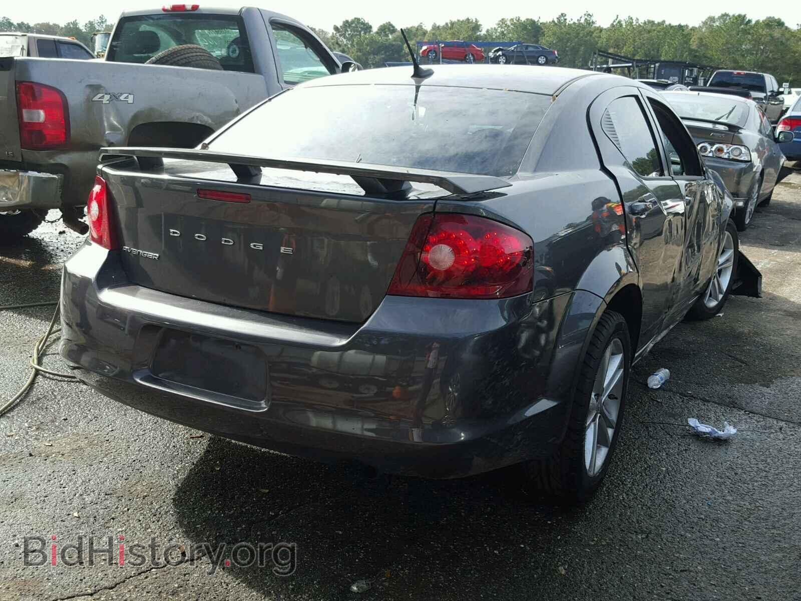 2014 DODGE AVENGER - VIN: 1C3CDZAB4EN182676 - Фото 4