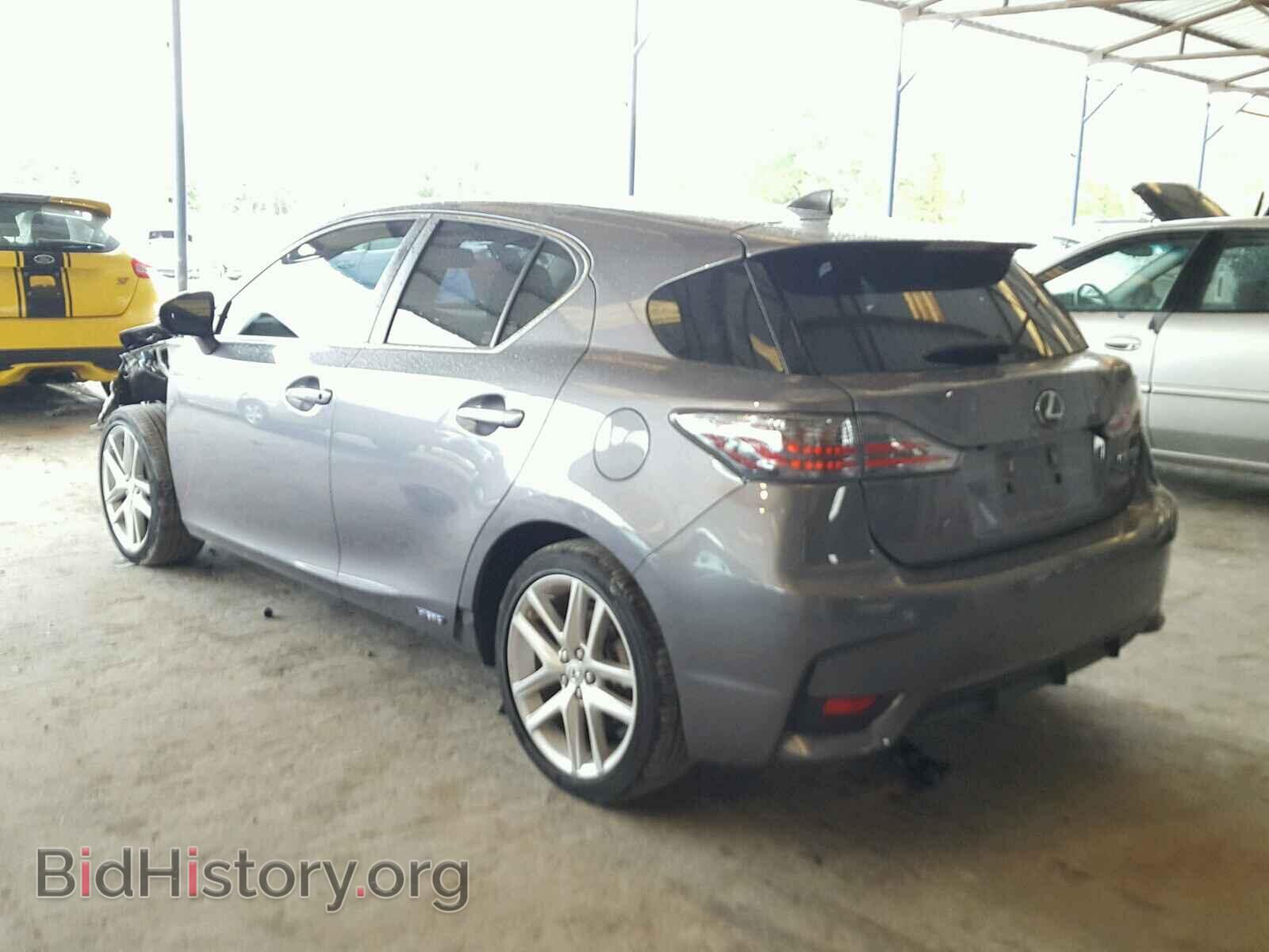 2014 LEXUS CT 200 - VIN: JTHKD5BH3E2183191 - Фото 3