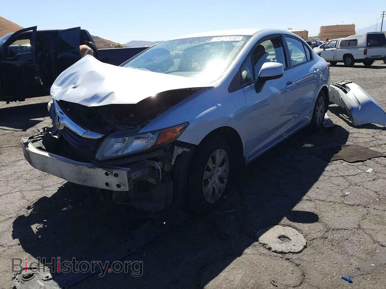2012 HONDA CIVIC - VIN: 19XFB2F51CE312228 - Фото 2
