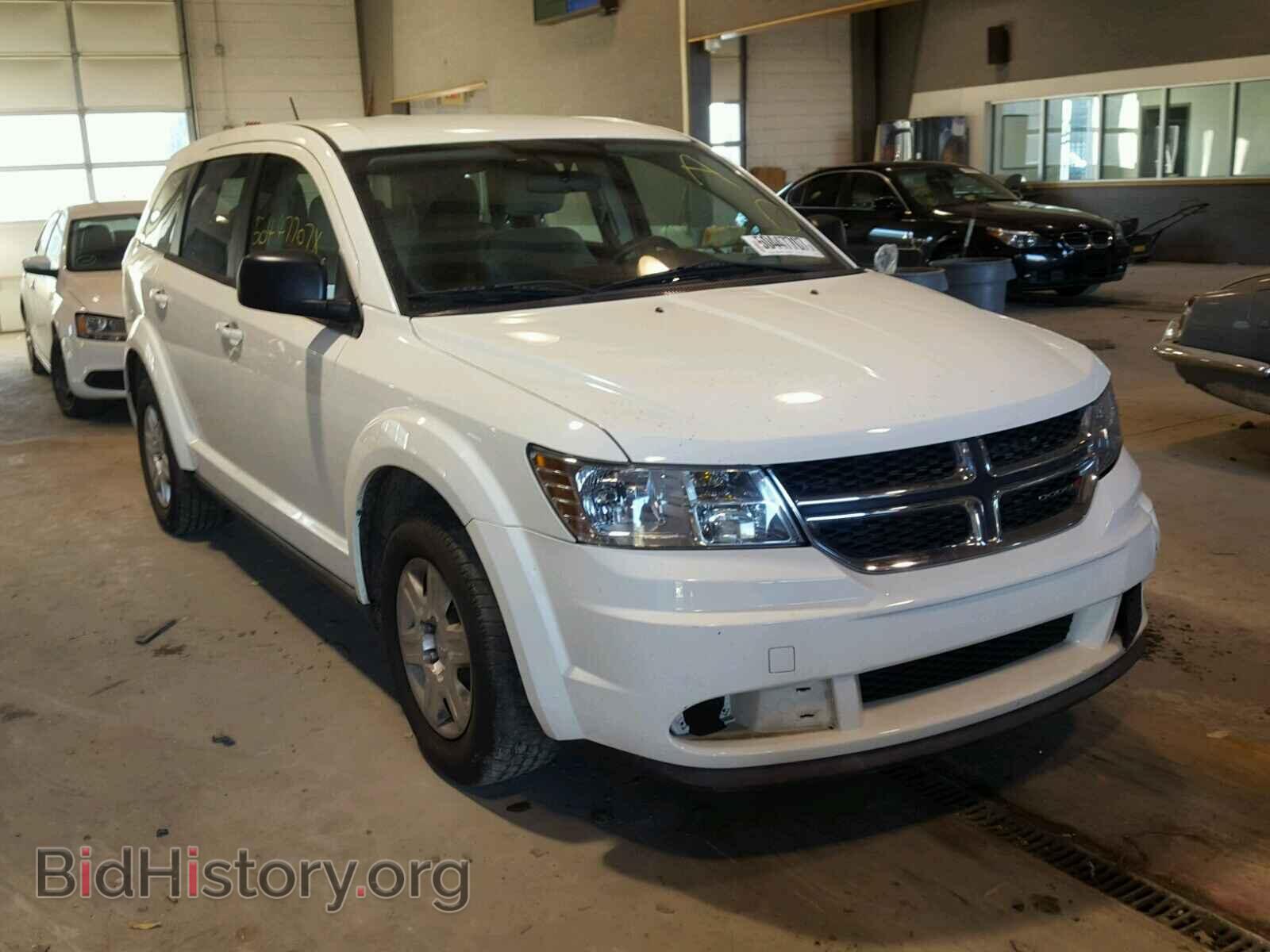 Фотография 3C4PDCAB5CT389083 - DODGE JOURNEY 2012