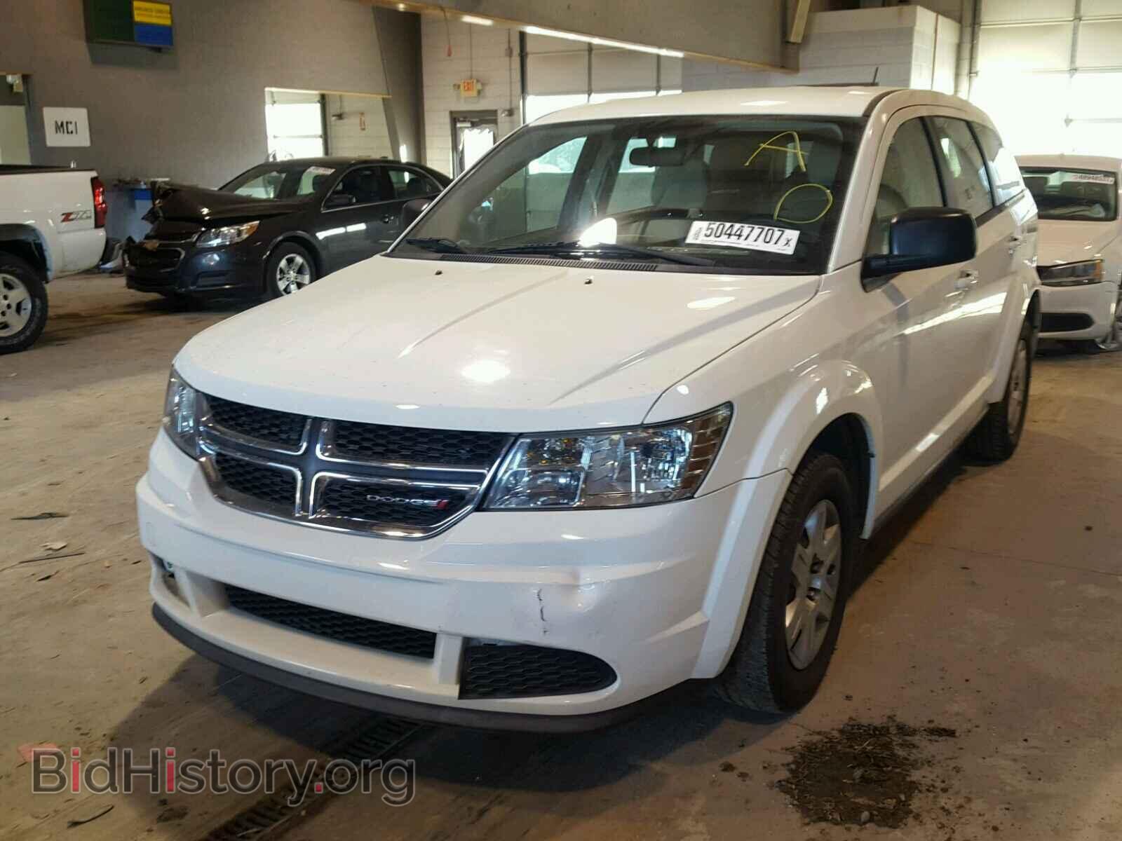 2012 DODGE JOURNEY - VIN: 3C4PDCAB5CT389083 - Фото 2