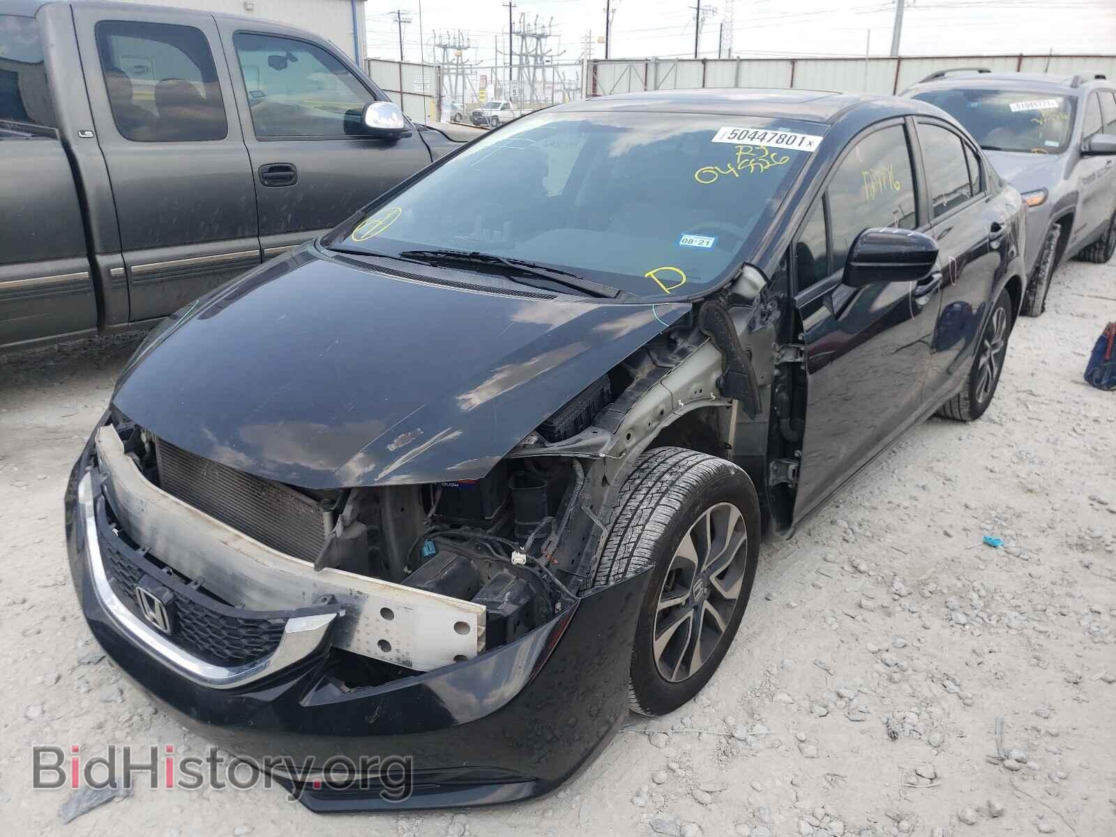 2014 HONDA CIVIC - VIN: 19XFB2F83EE045526 - Фото 2