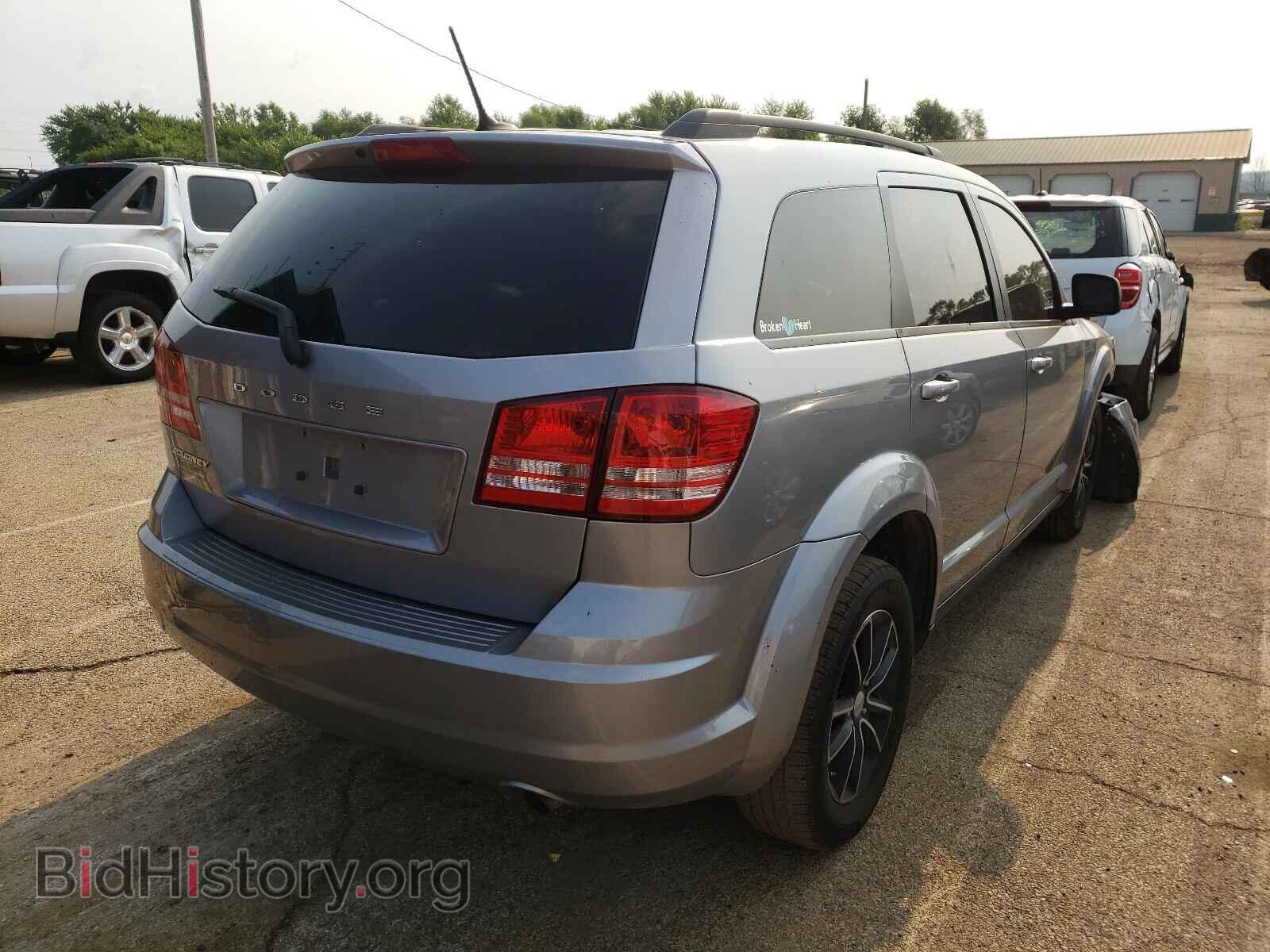 2017 DODGE JOURNEY - VIN: 3C4PDCAB9HT682654 - Фото 4