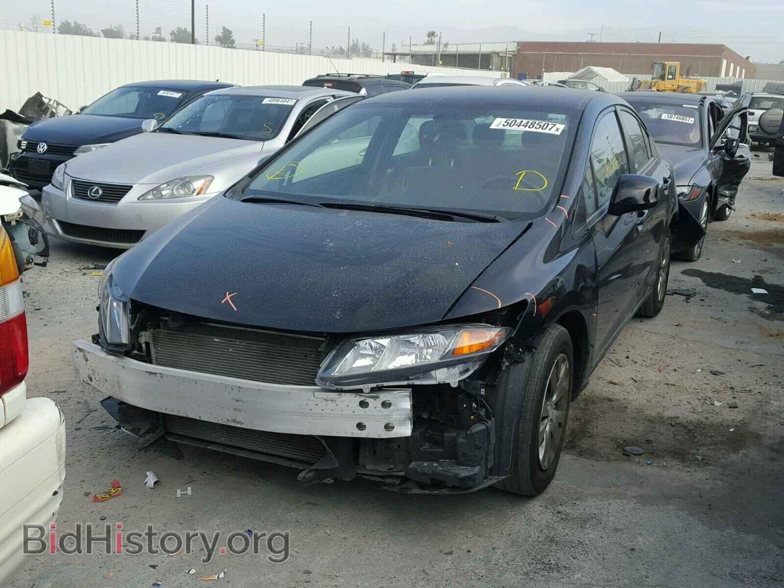 2012 HONDA CIVIC - VIN: 19XFB2F59CE366201 - Photo 2