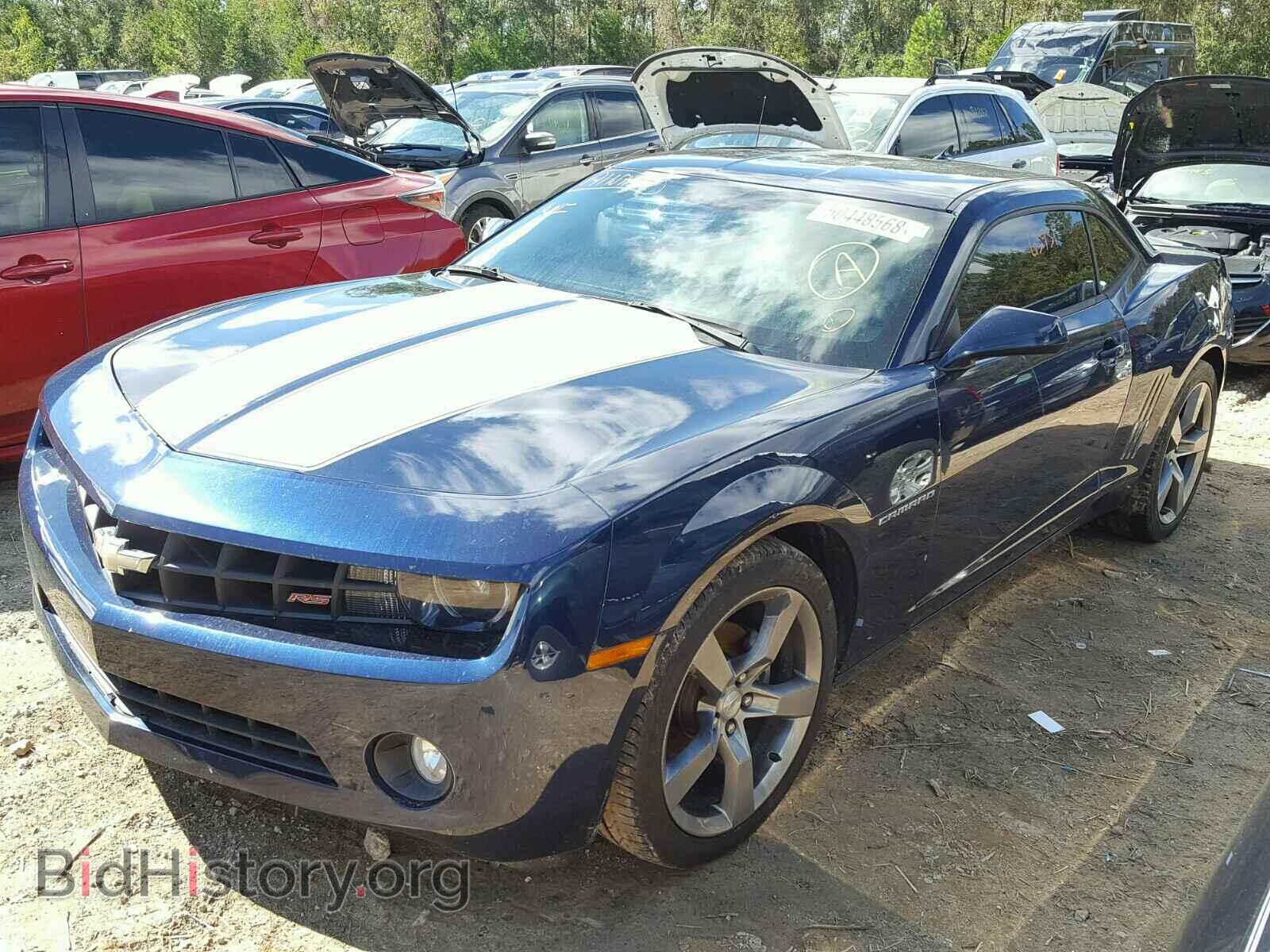 2012 CHEVROLET CAMARO - VIN: 2G1FB1E35C9154753 - Фото 2