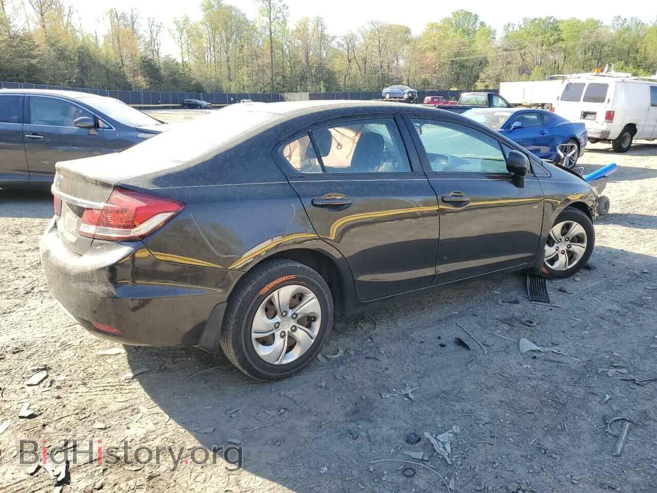 2013 HONDA CIVIC - VIN: 2HGFB2F54DH575384 - Фото 3
