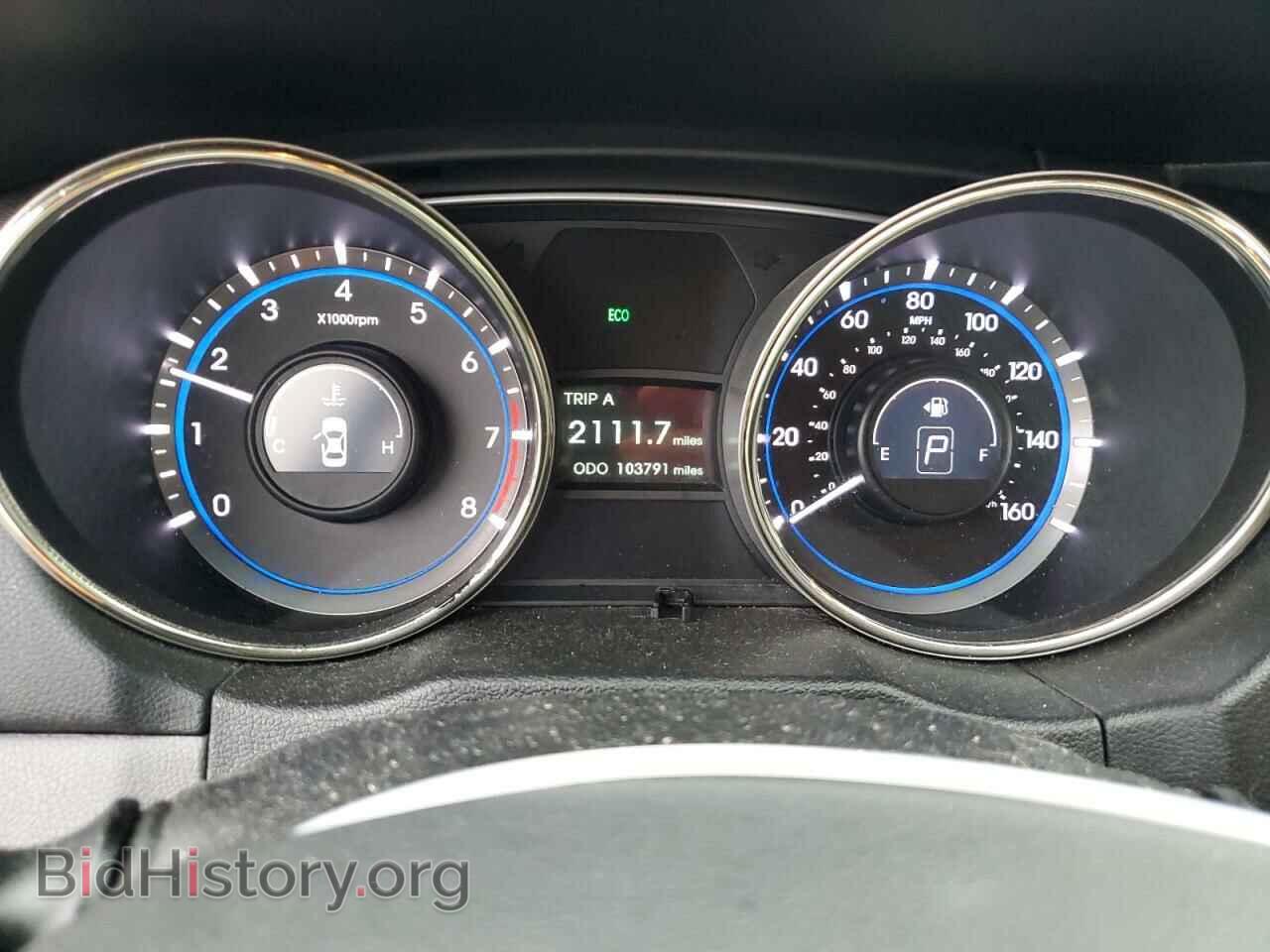 2013 HYUNDAI SONATA - VIN: 5NPEC4AB3DH652432 - Фото 9