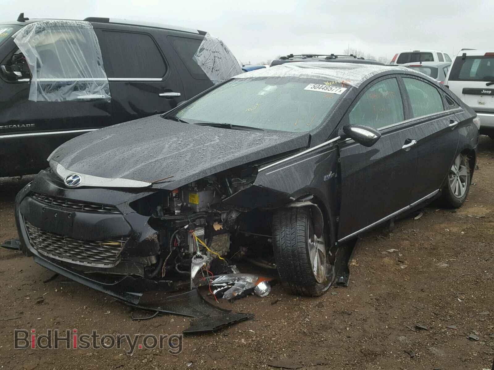 2012 HYUNDAI SONATA - VIN: KMHEC4A41CA036117 - Фото 2