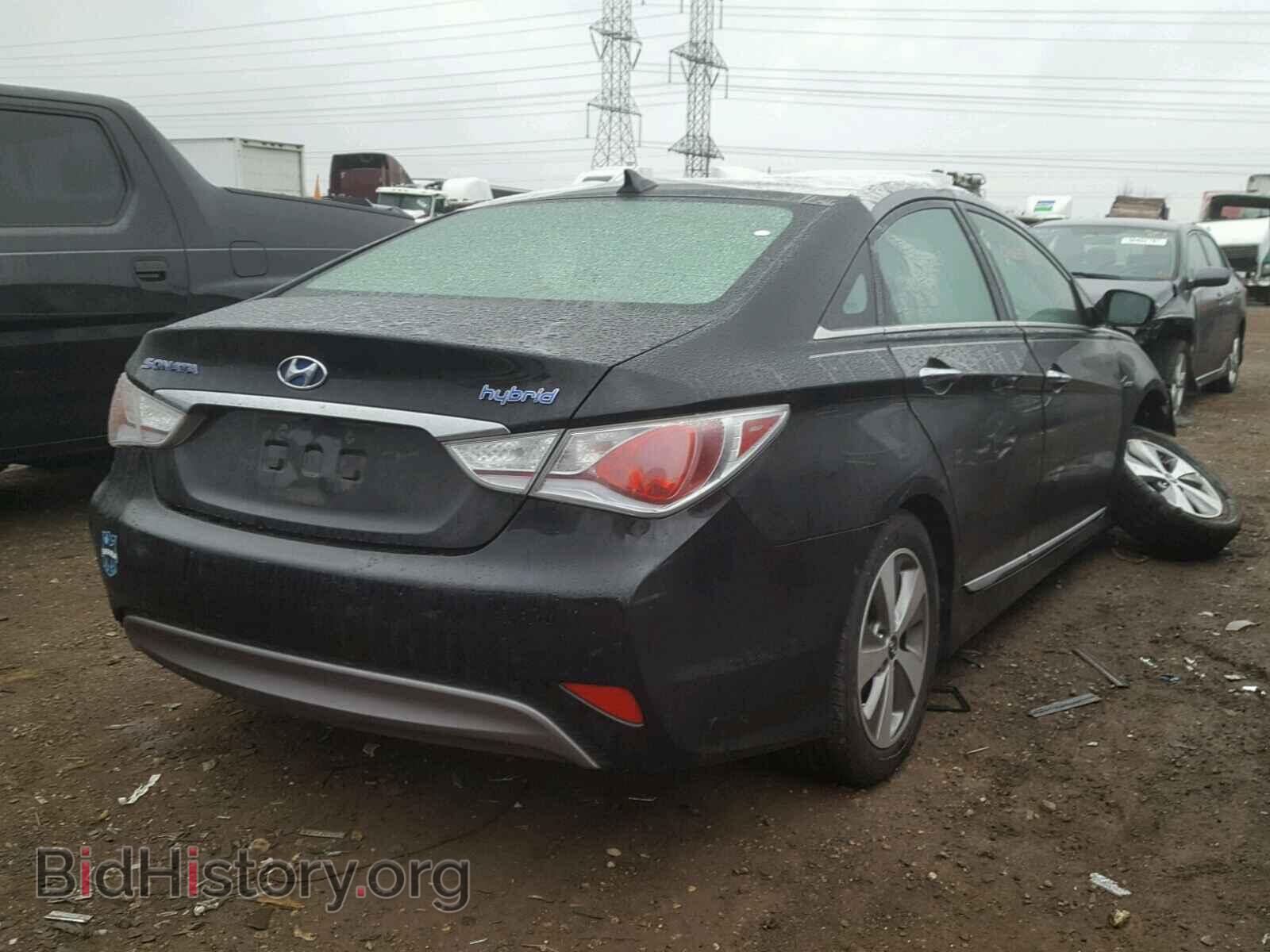 2012 HYUNDAI SONATA - VIN: KMHEC4A41CA036117 - Фото 4