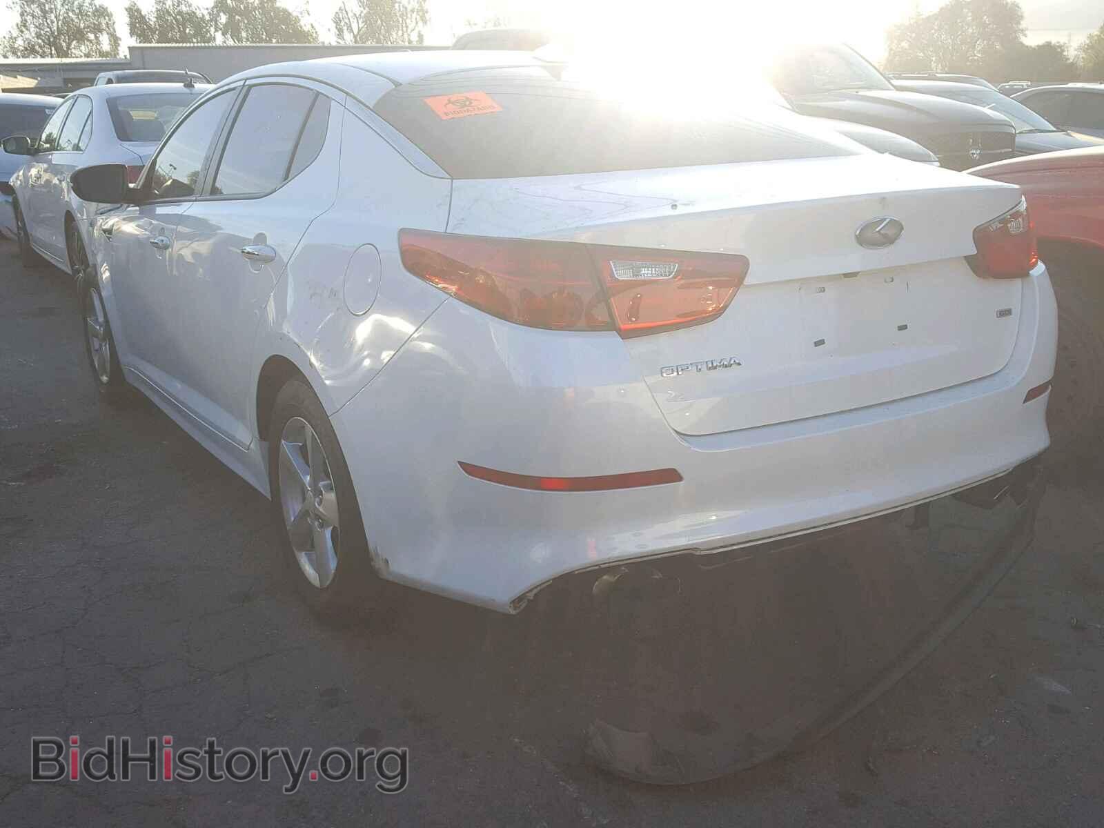2015 KIA OPTIMA - VIN: KNAGM4A78F5574716 - Photo 3