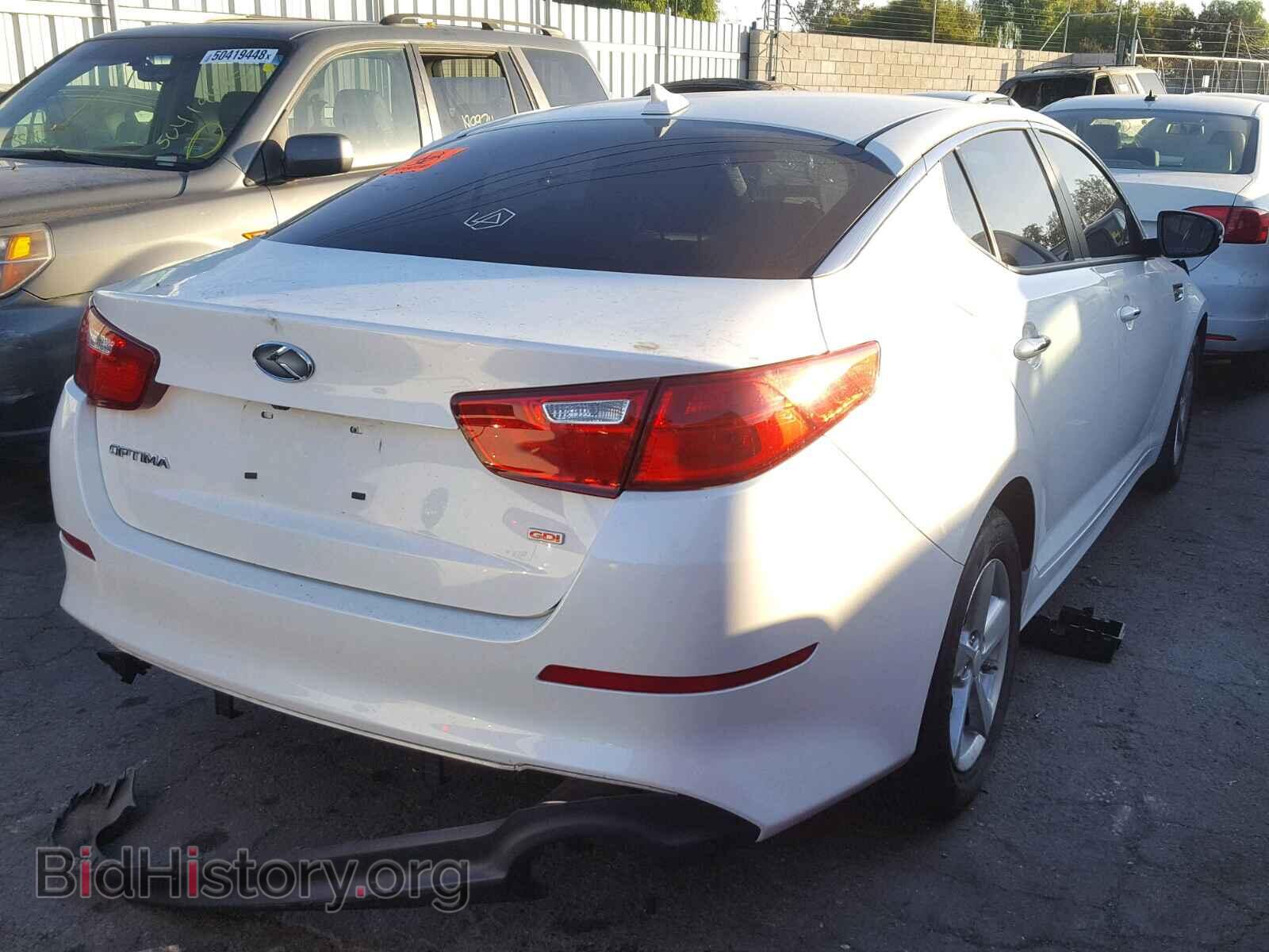 2015 KIA OPTIMA - VIN: KNAGM4A78F5574716 - Photo 4