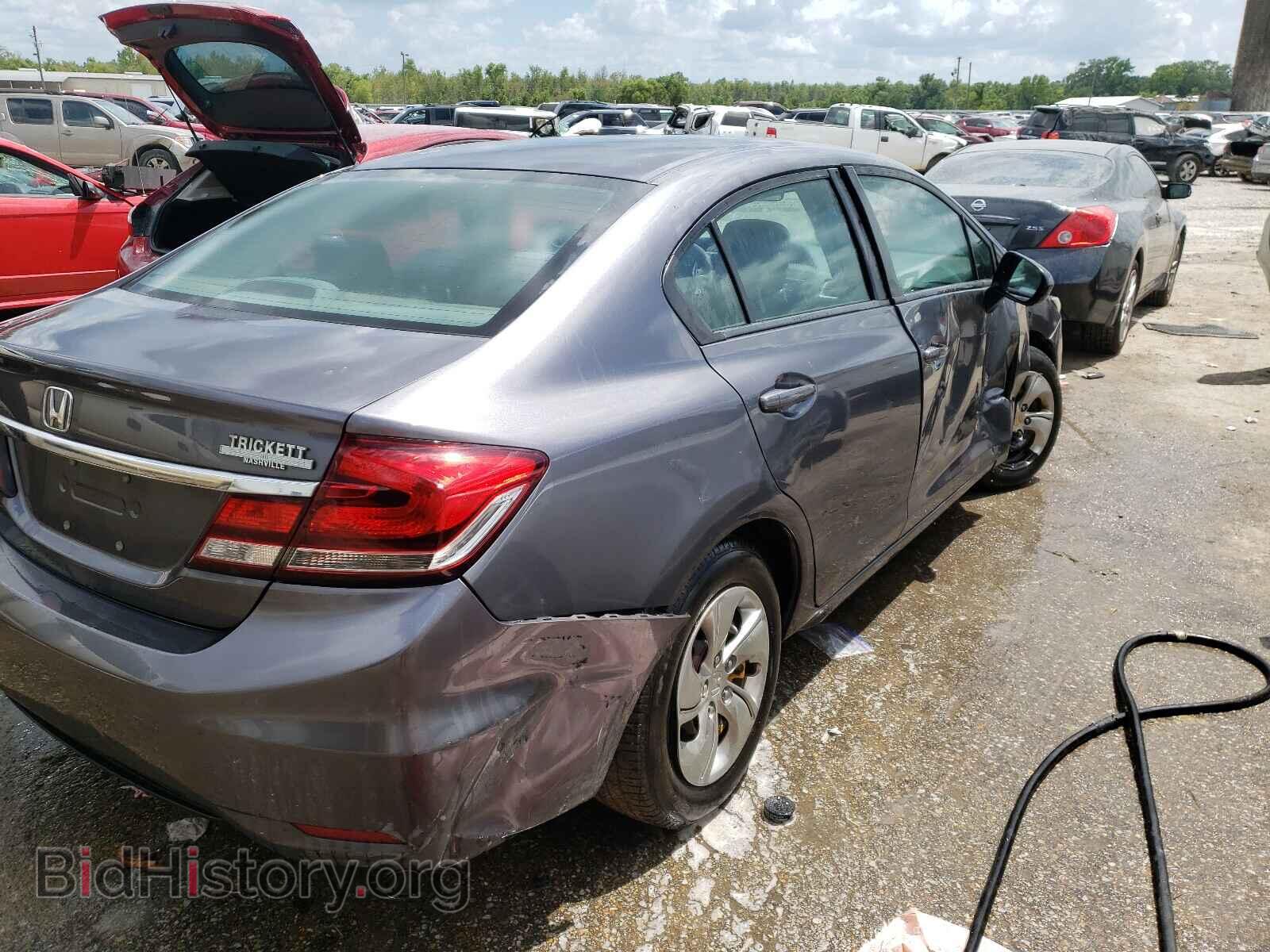2014 HONDA CIVIC - VIN: 19XFB2F59EE085633 - Фото 4