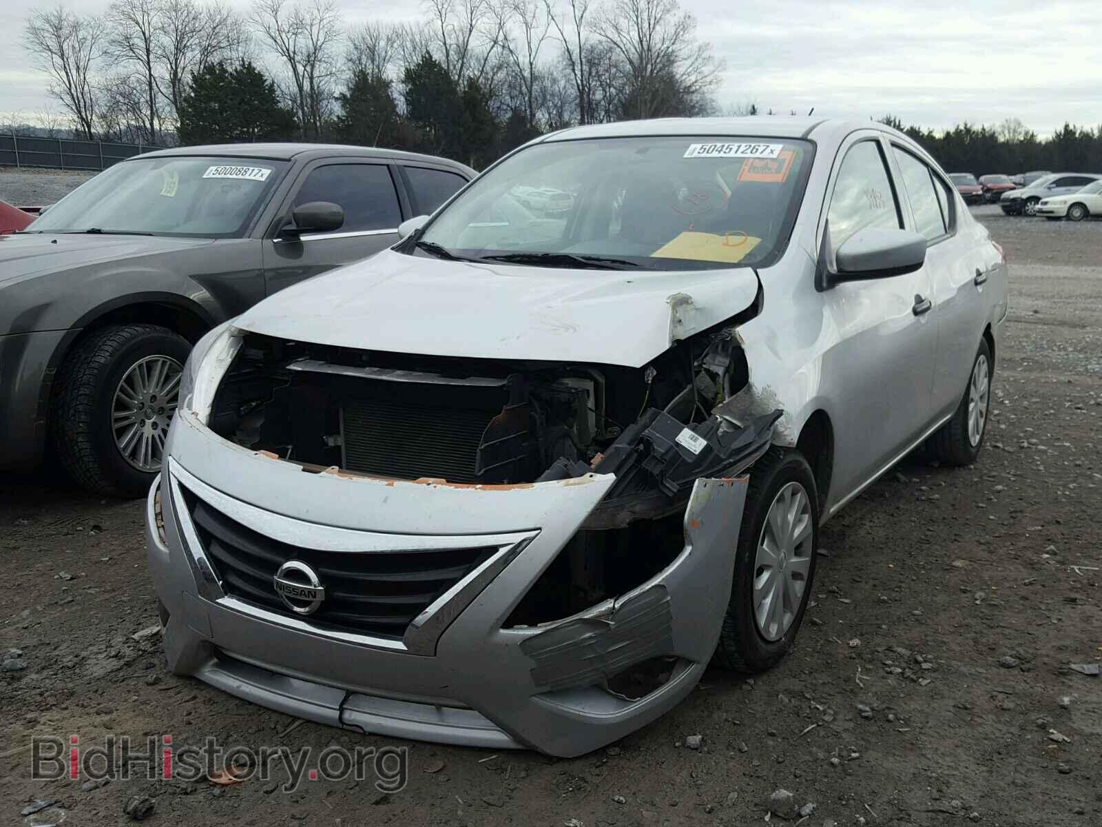 2016 NISSAN VERSA - VIN: 3N1CN7AP6GL907550 - Фото 2