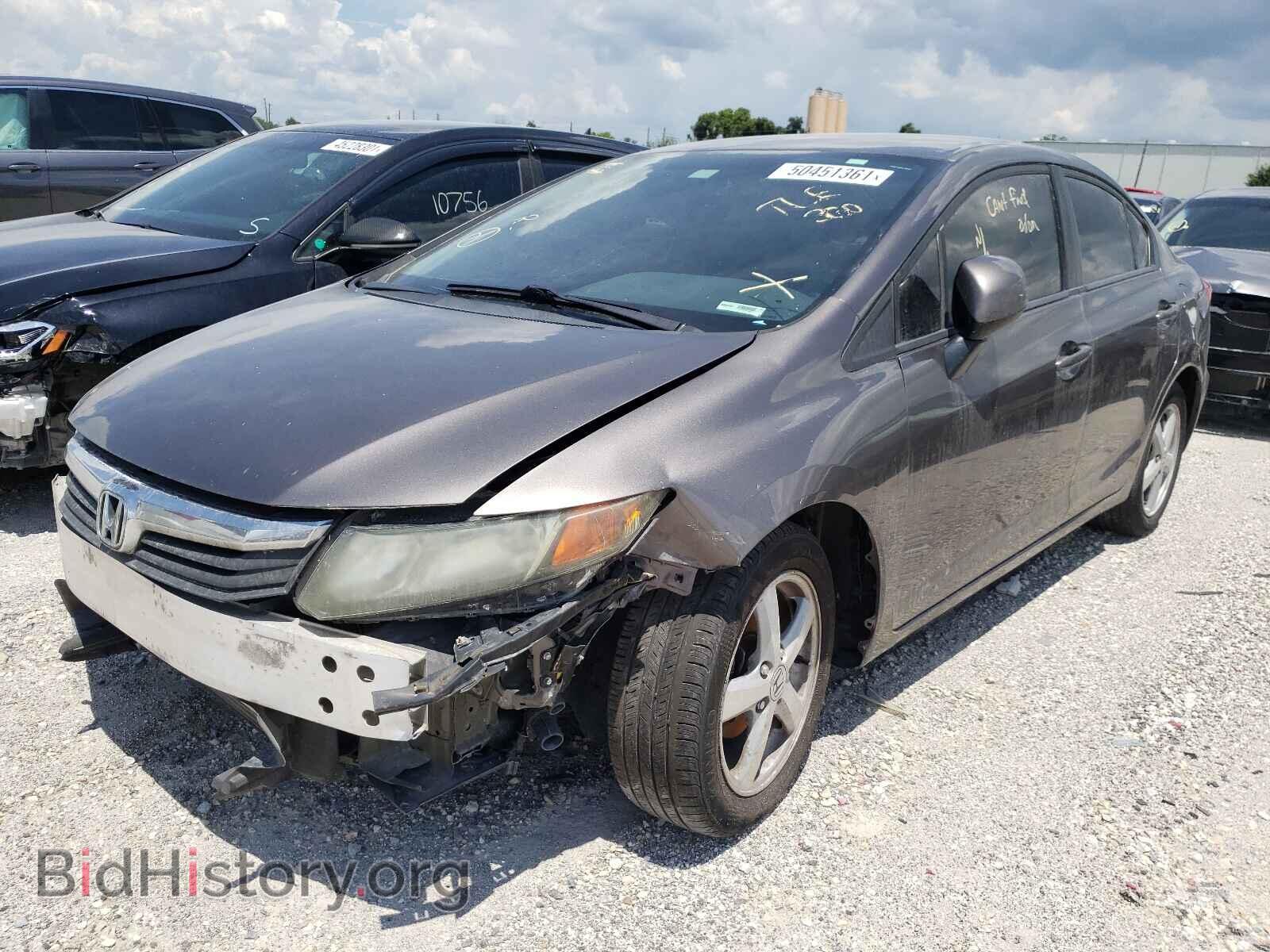 2012 HONDA CIVIC - VIN: 19XFB2F51CE062277 - Фото 2