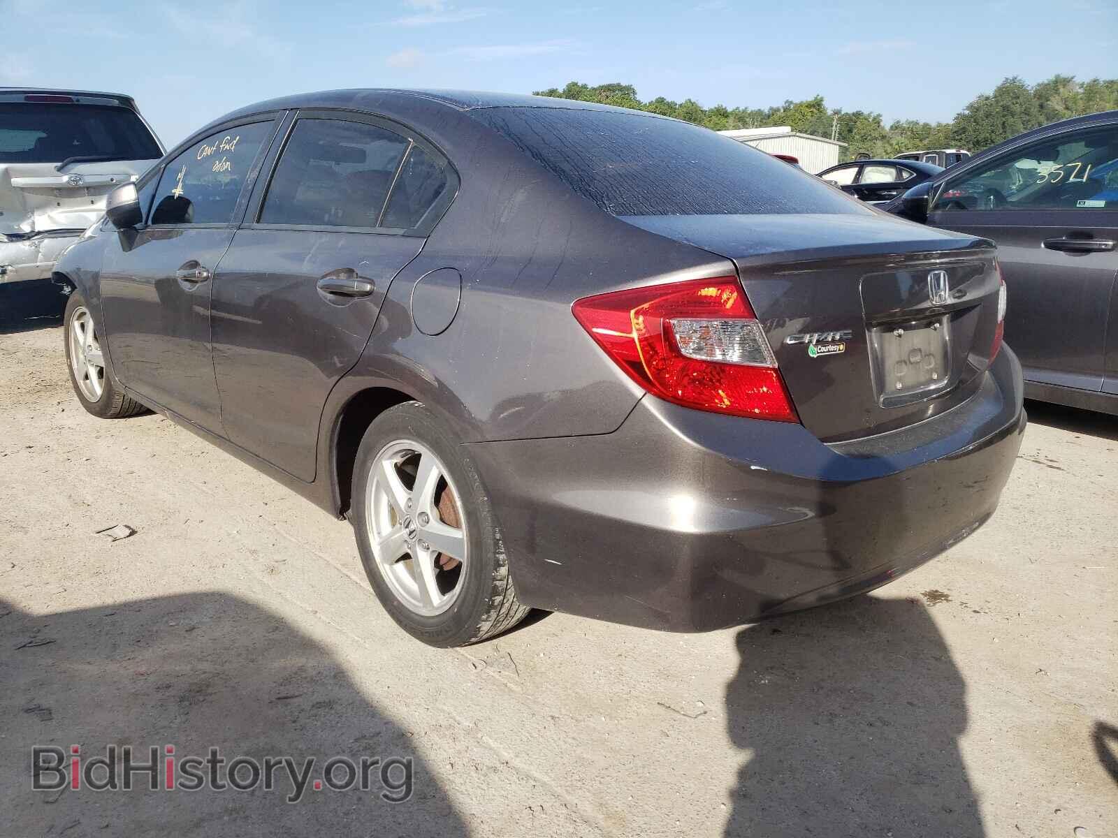 2012 HONDA CIVIC - VIN: 19XFB2F51CE062277 - Фото 3