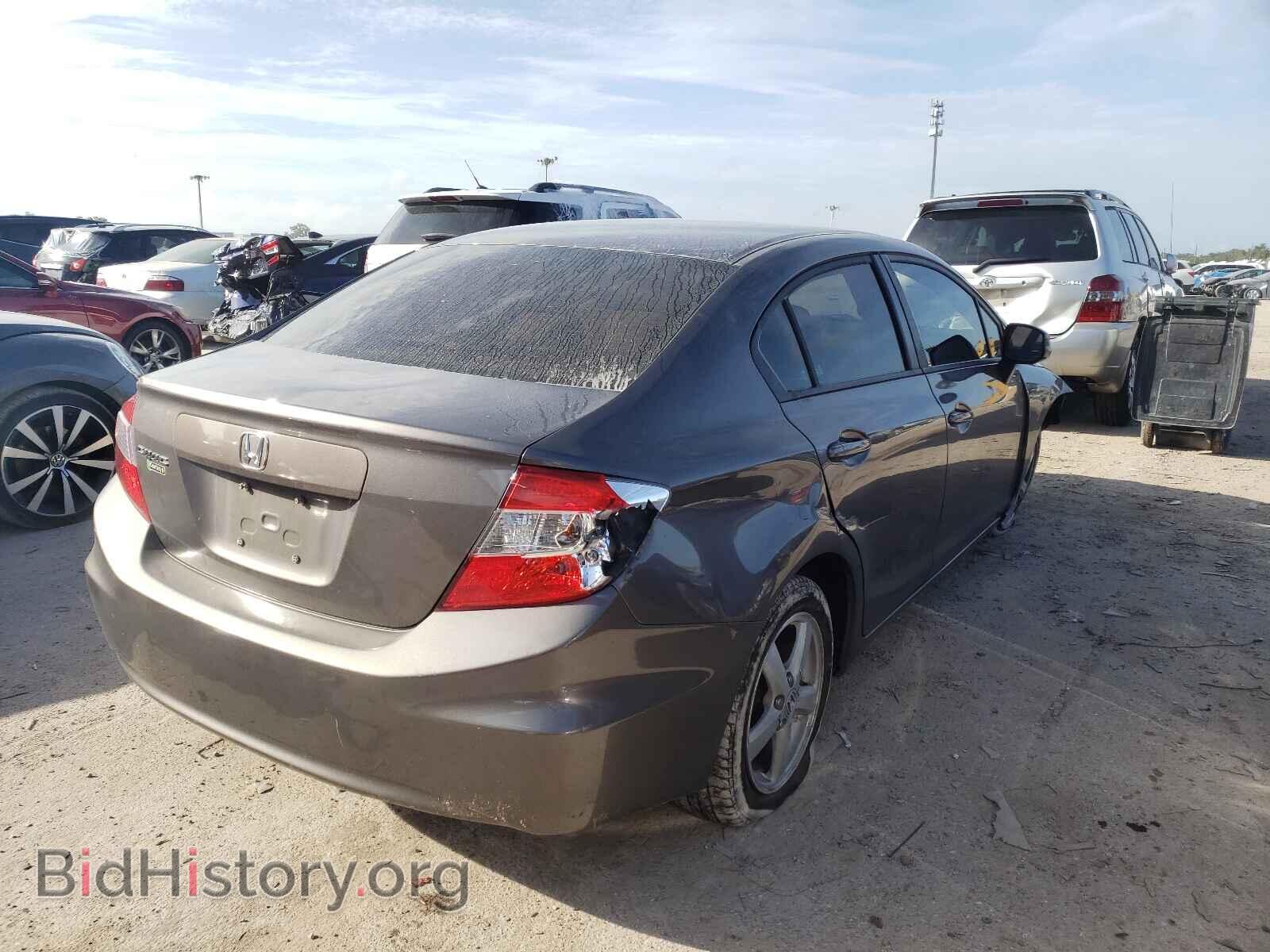 2012 HONDA CIVIC - VIN: 19XFB2F51CE062277 - Фото 4