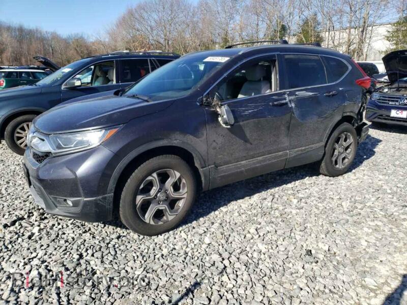 2018 Honda CRV EXL (VIN 7FARW2H80JE017190) — фото 1 из 13, Copart, повреждение: бок