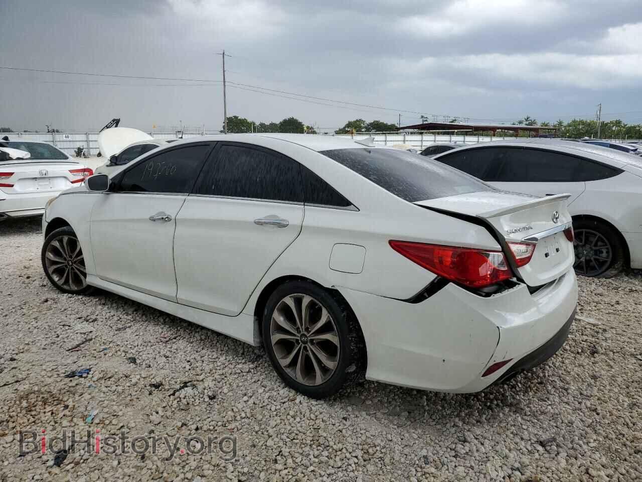 2014 HYUNDAI SONATA - VIN: 5NPEC4AC2EH843009 - Фото 2